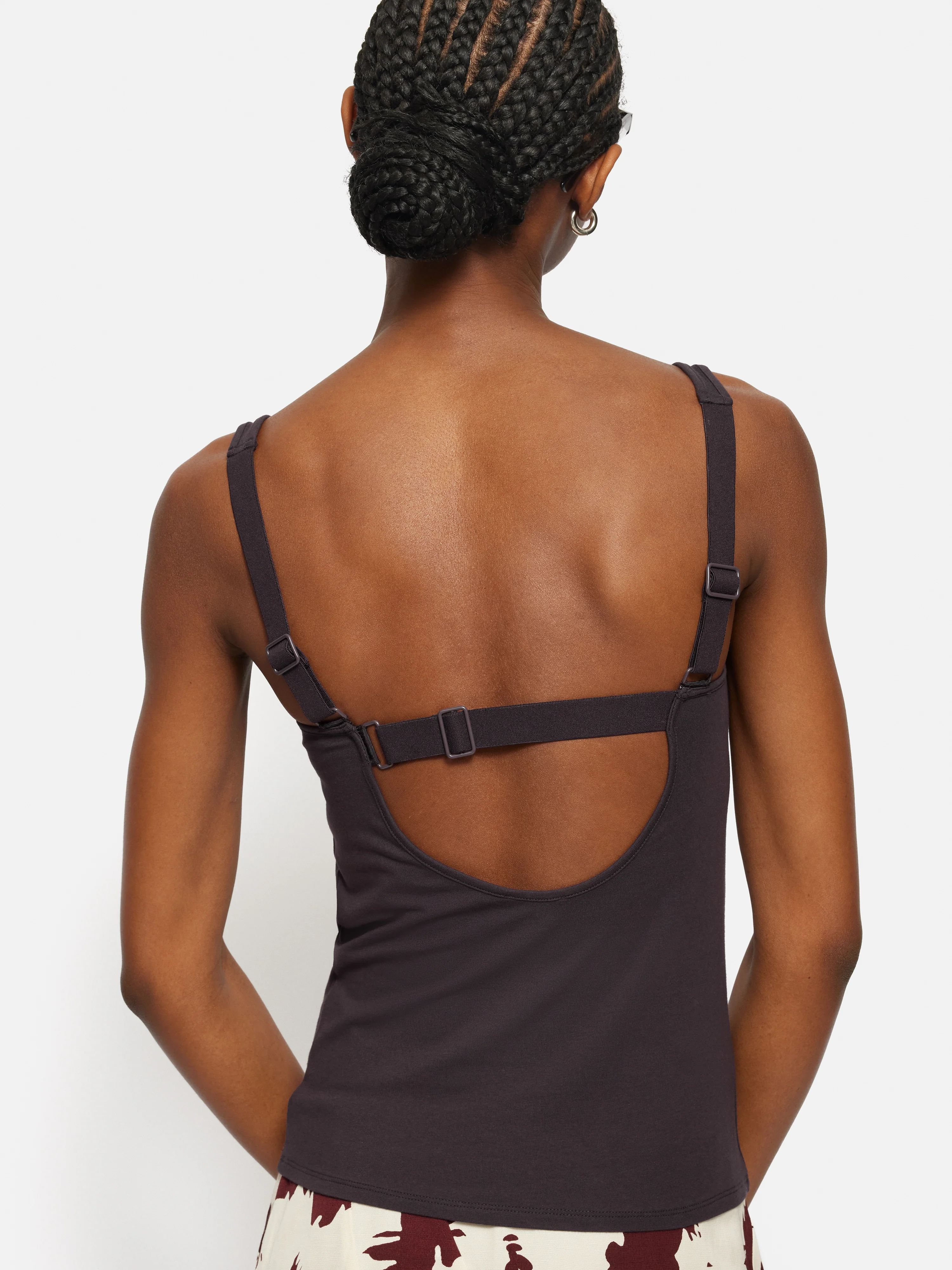 Band Back Vest | Raisin - Image 4