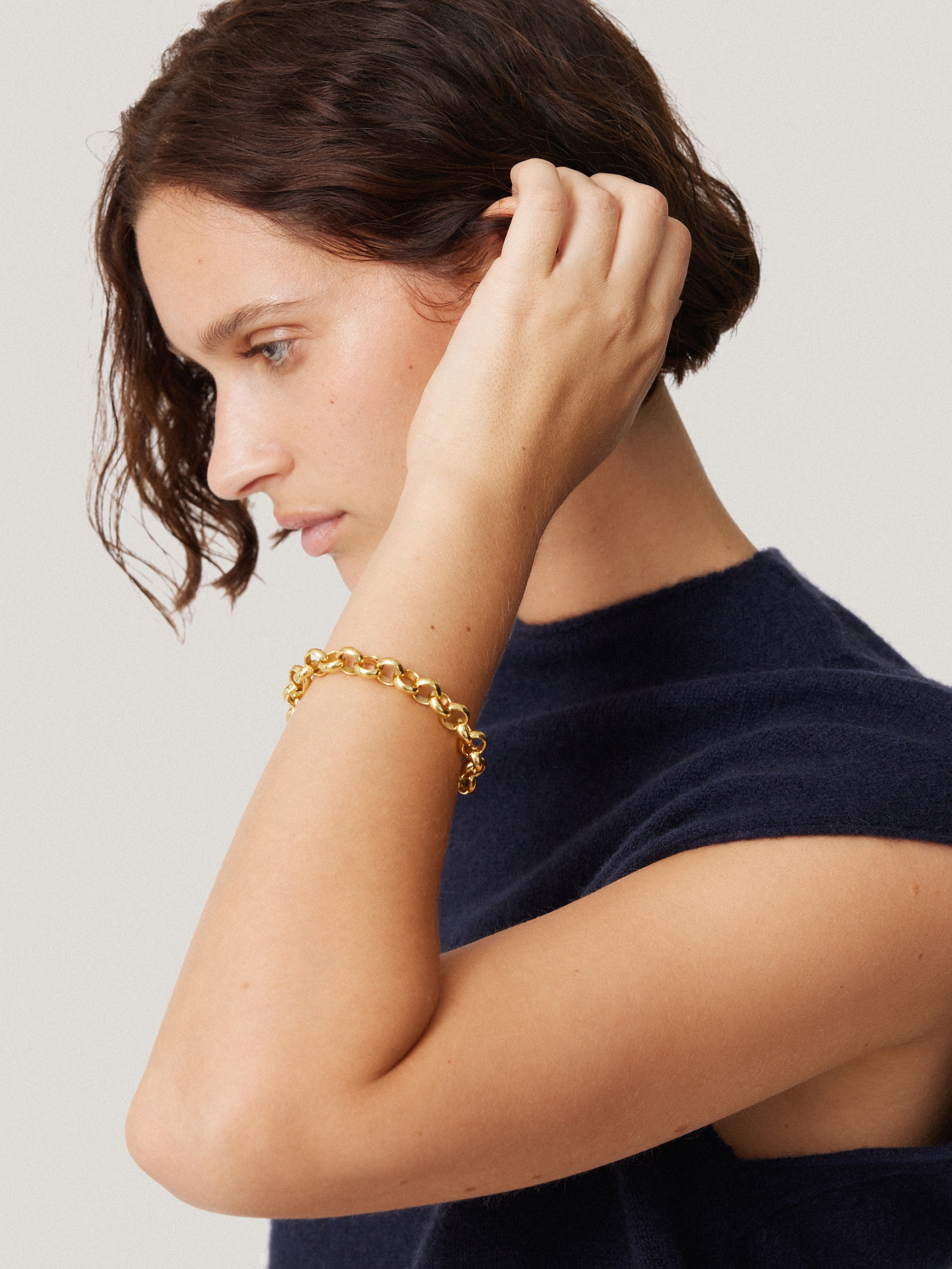 Belcher Chain Bracelet | Gold - Image 5