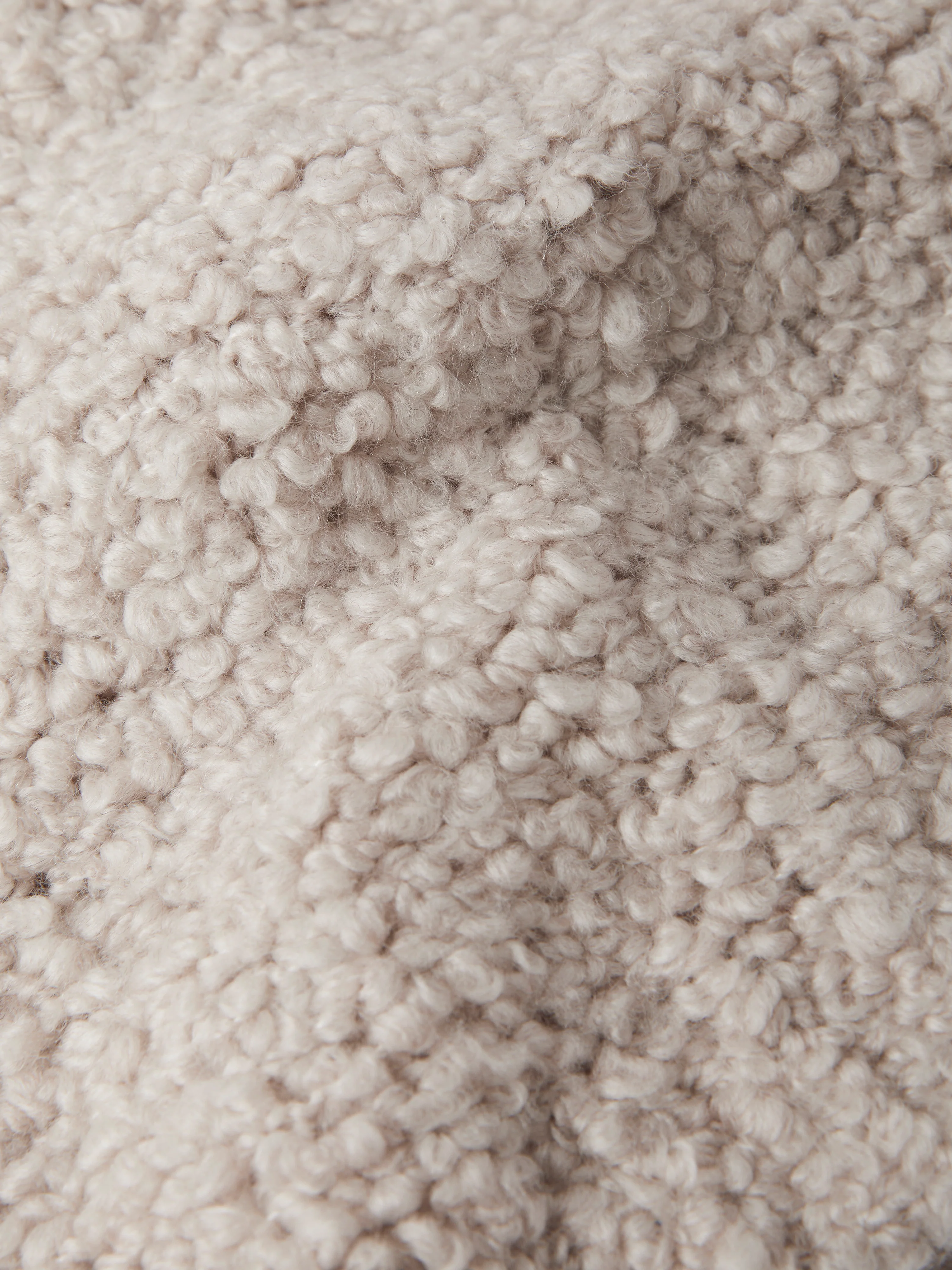 Boucle Beanie | Cream - Image 3