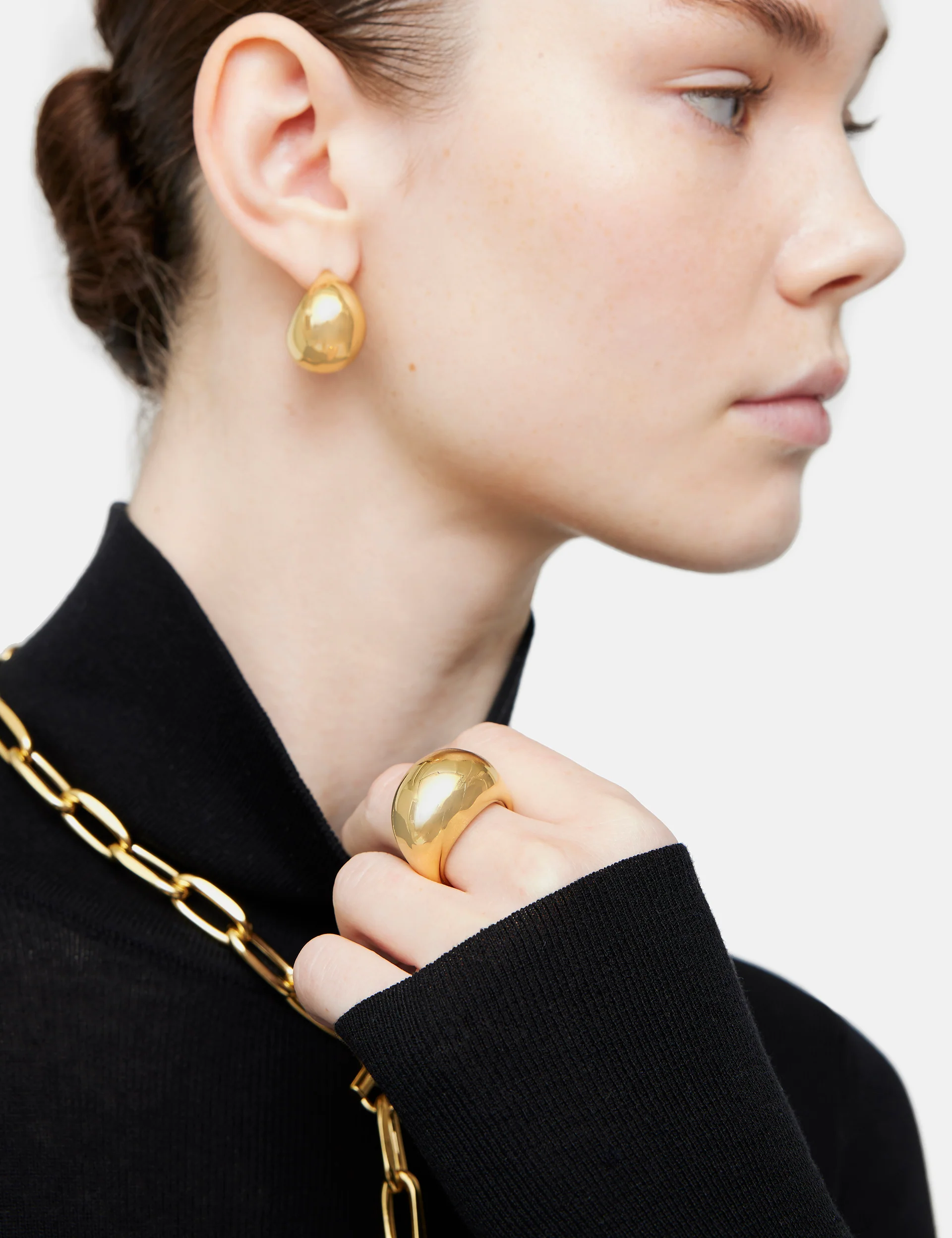 Chunky Dome Ring | Gold - Image 5