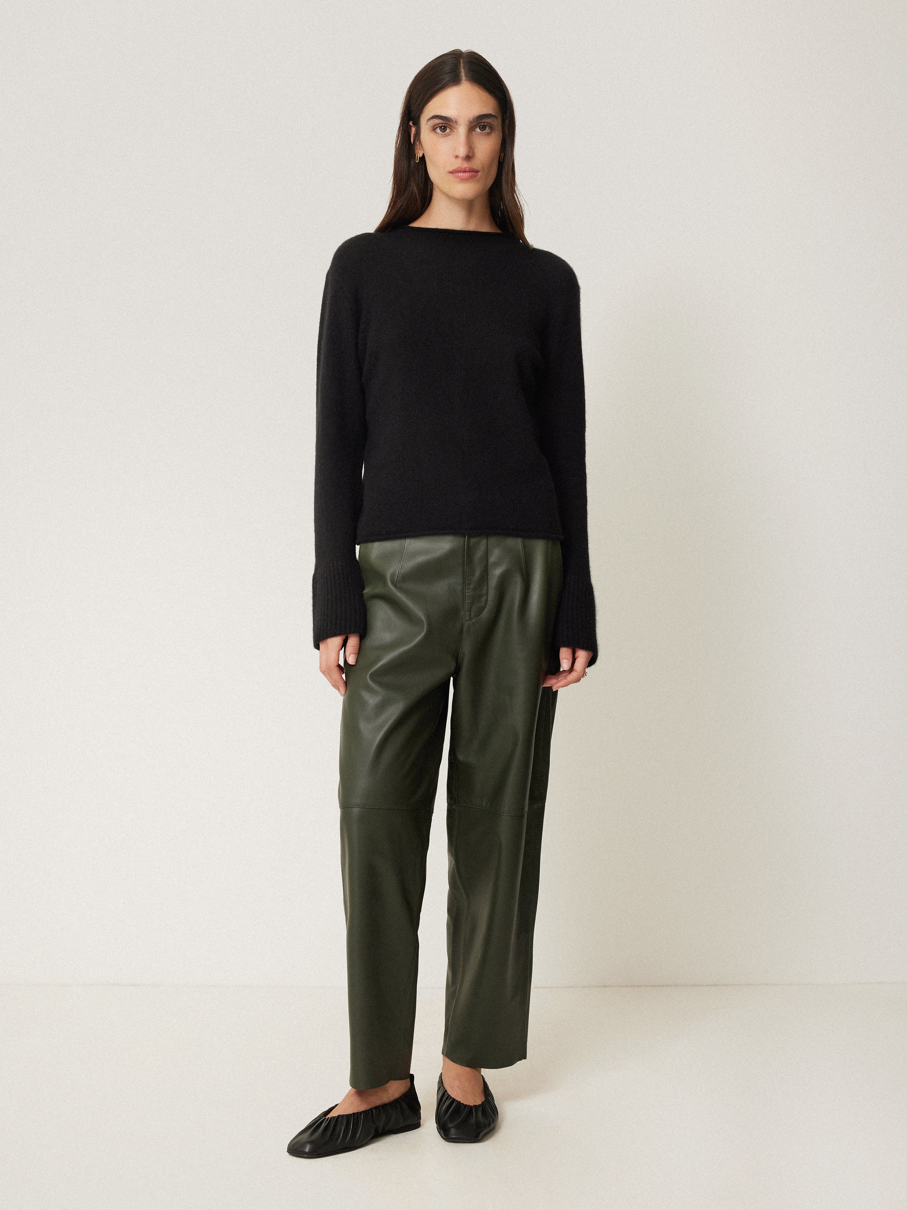 Cloud Cashmere Eldon Jumper | Black - Image 3