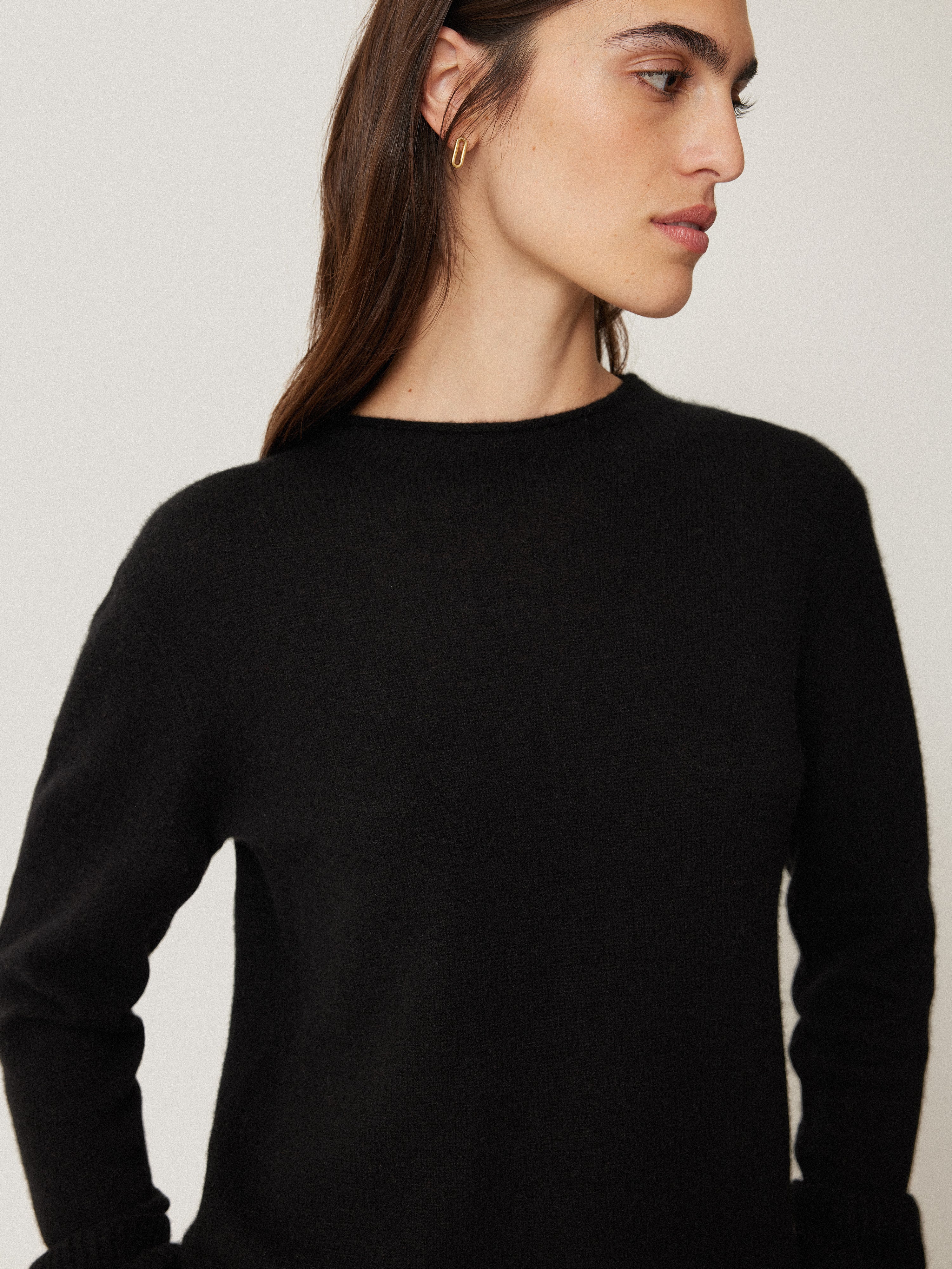 Cloud Cashmere Eldon Jumper | Black - Image 4