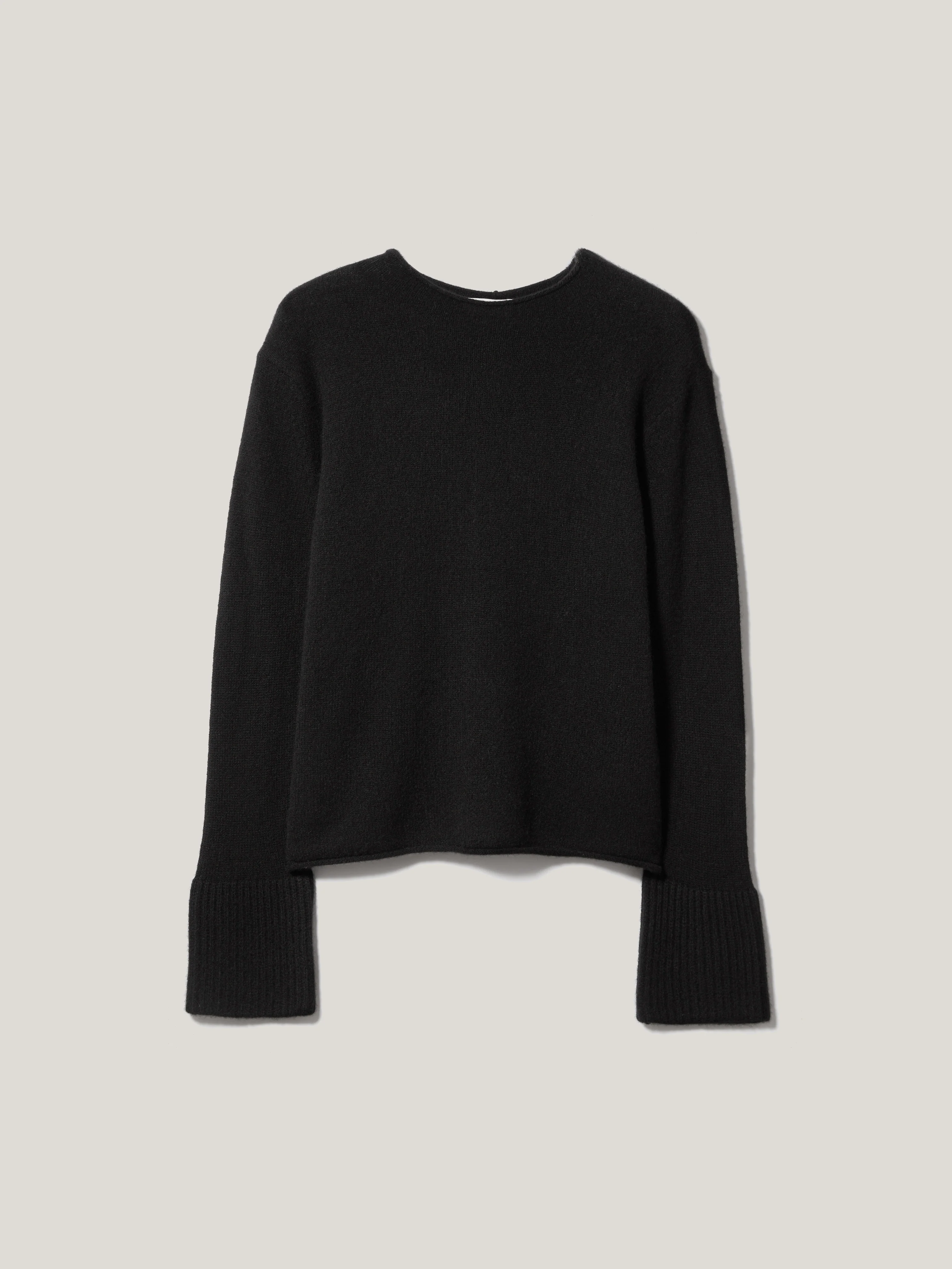 Cloud Cashmere Eldon Jumper | Black - Image 8
