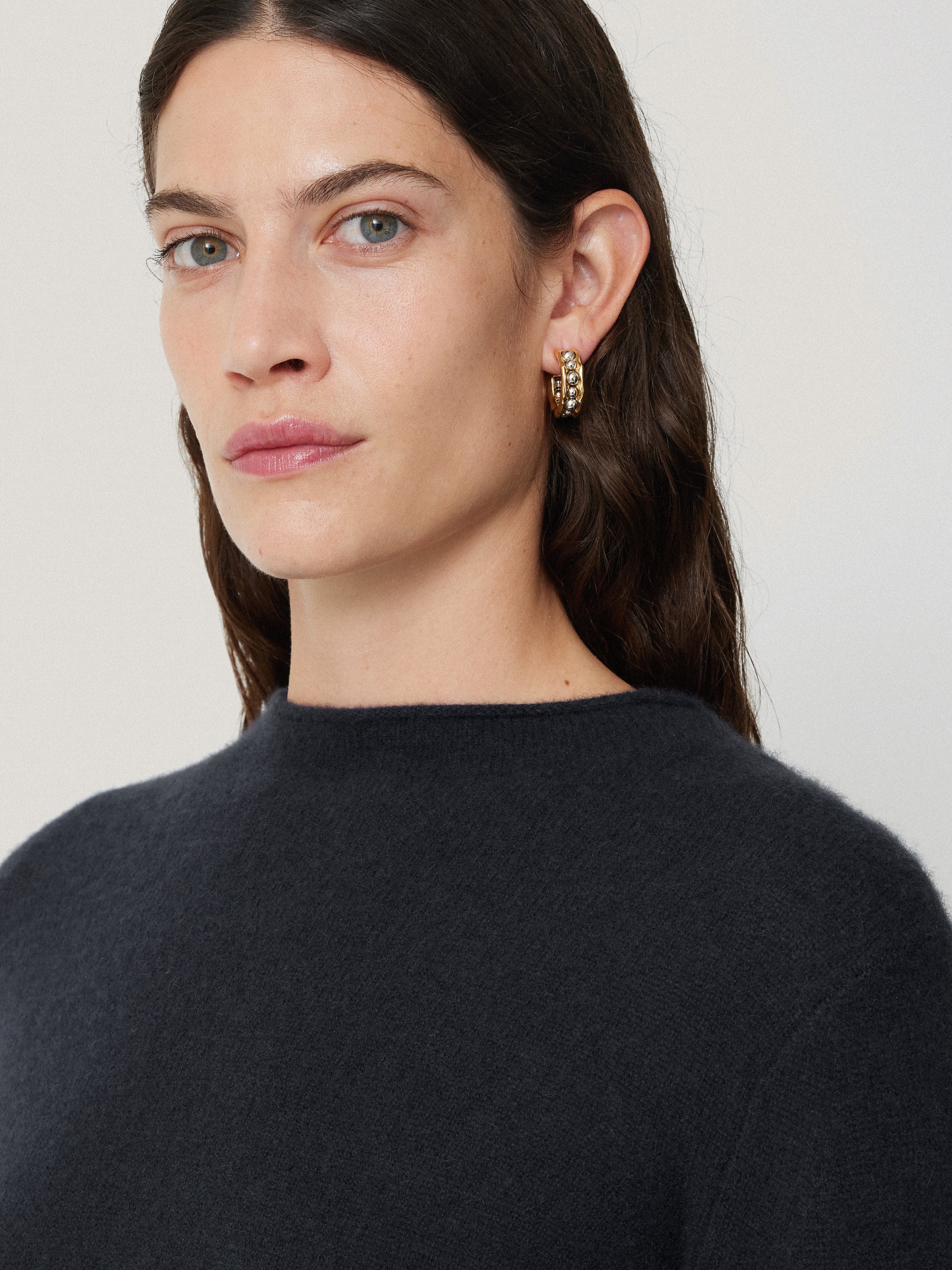 Cloud Cashmere Eldon Jumper | Navy - Image 4
