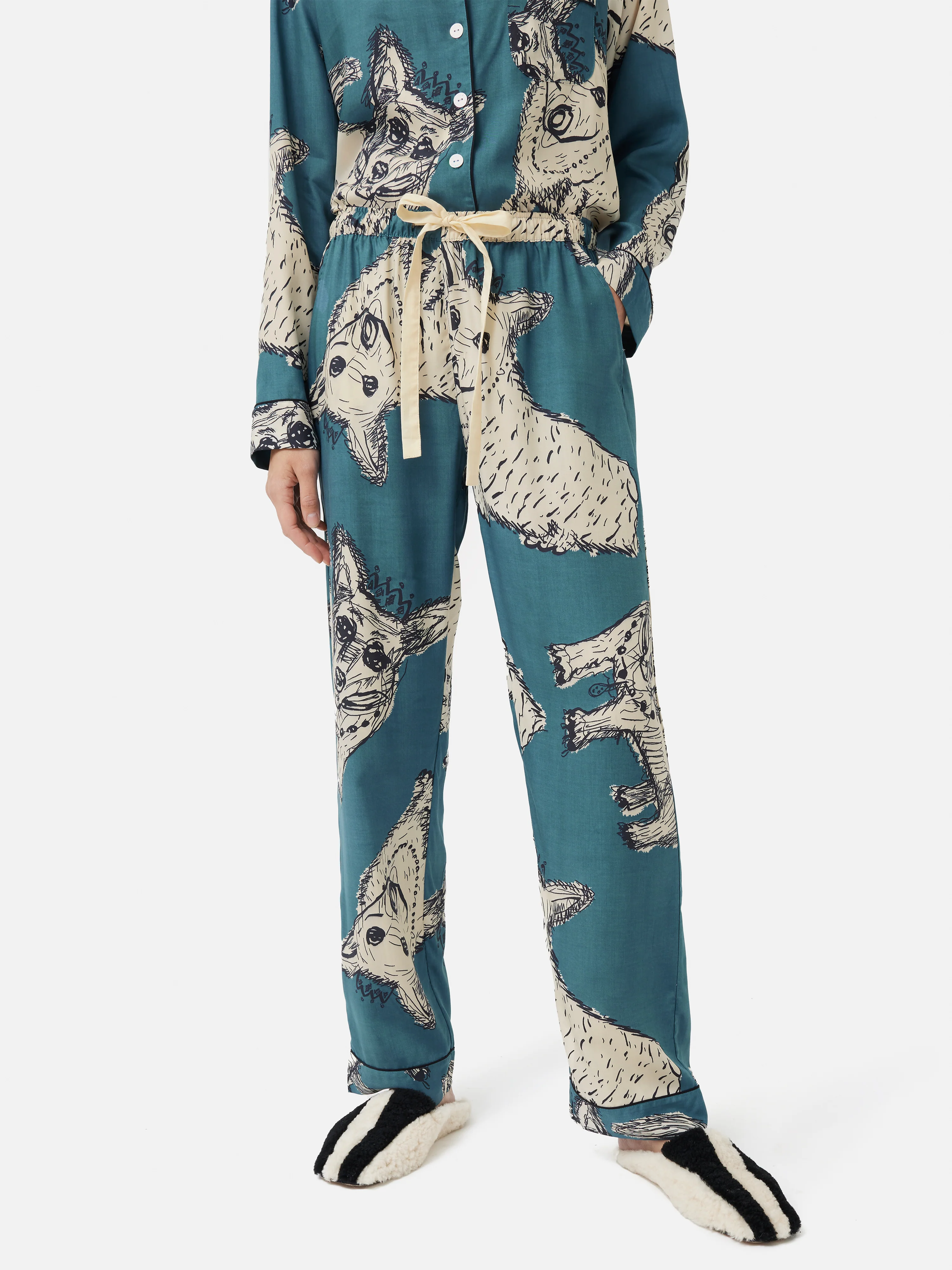 Corgi Modal Pyjama | Blue - Image 5
