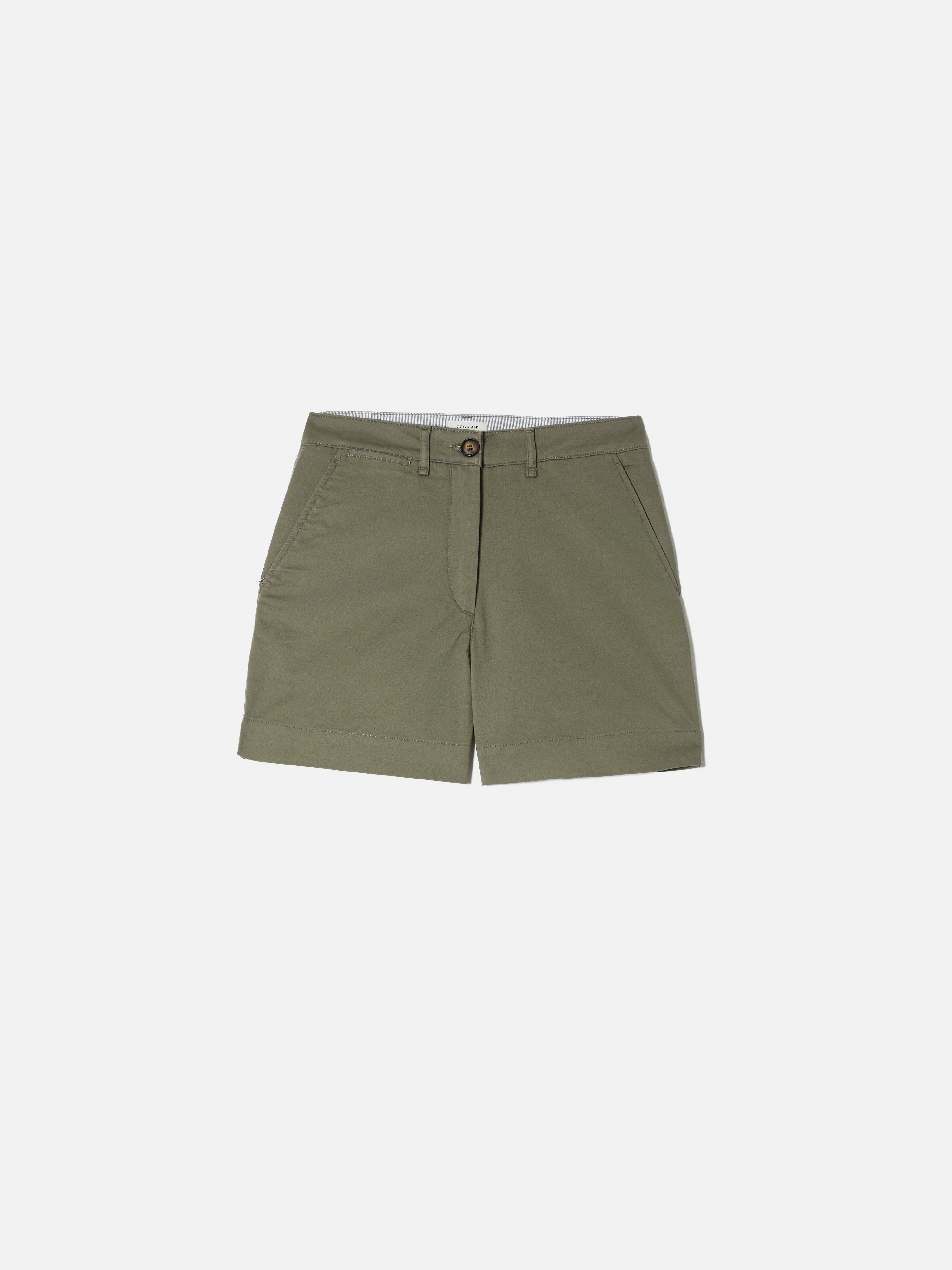 Cotton Chino Short | Olive - Image 6