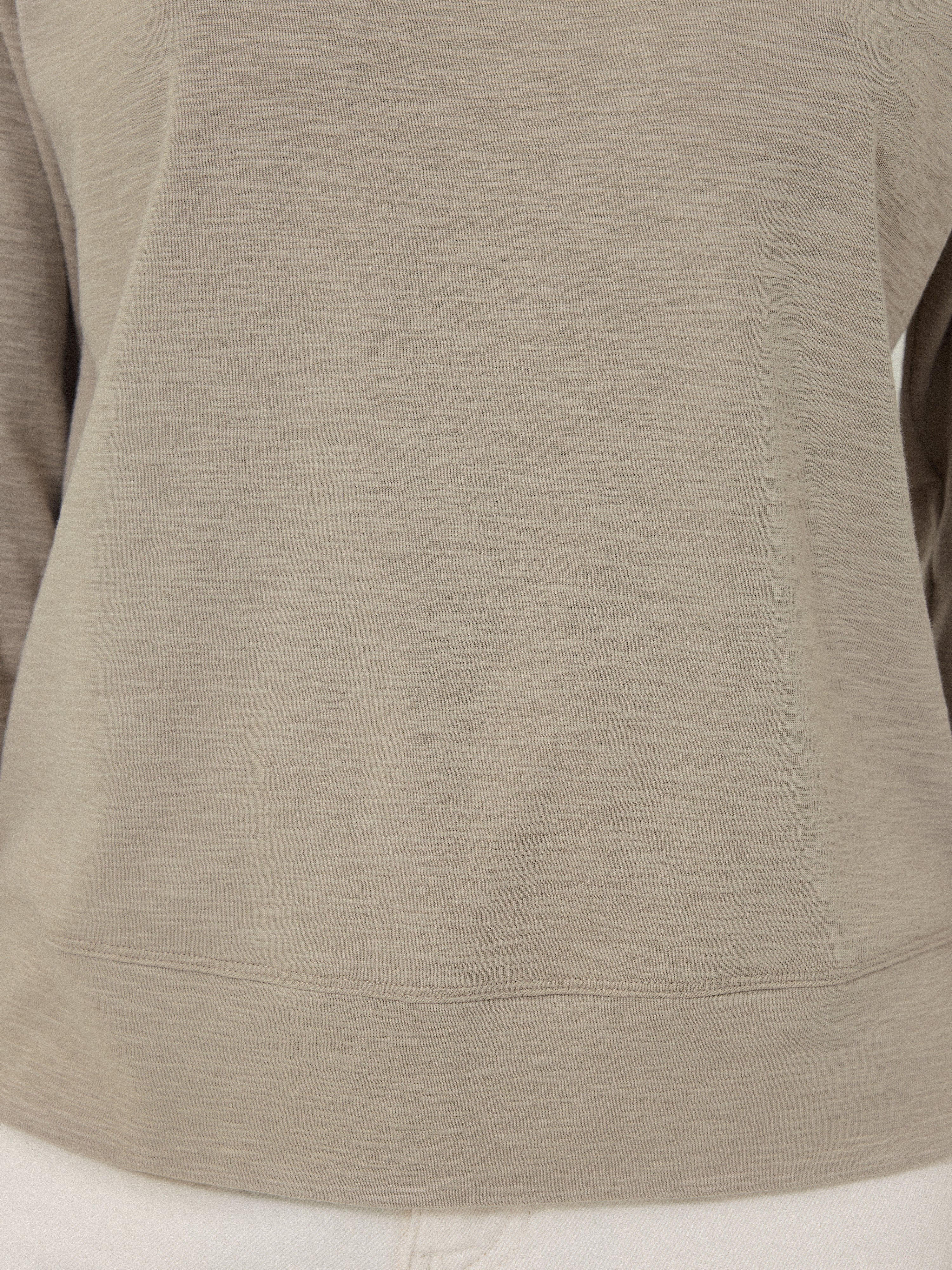 Cotton Luxe Raglan Tee | Grey - Image 6