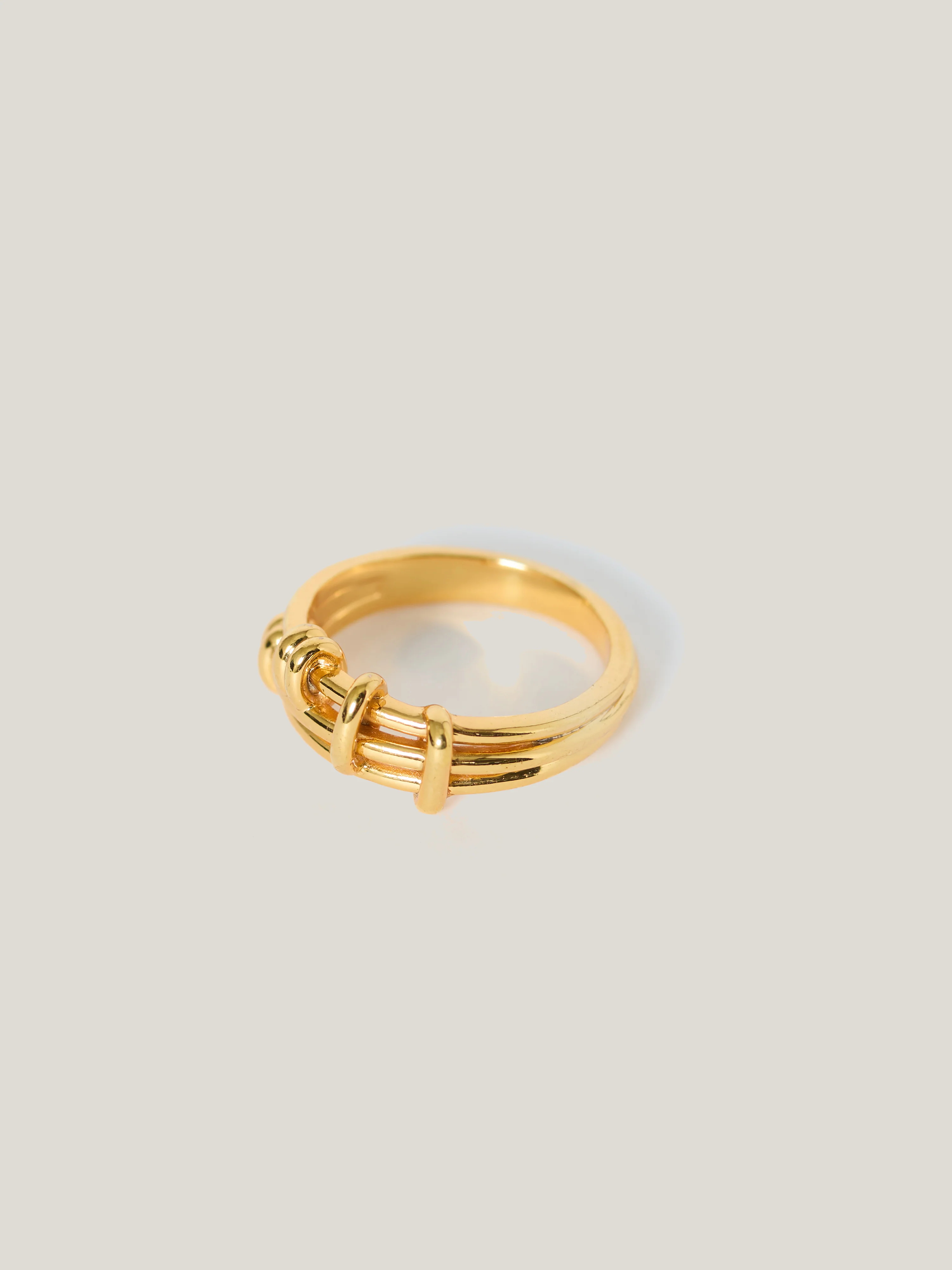 Dainty Loops Ring | Gold - Image 3