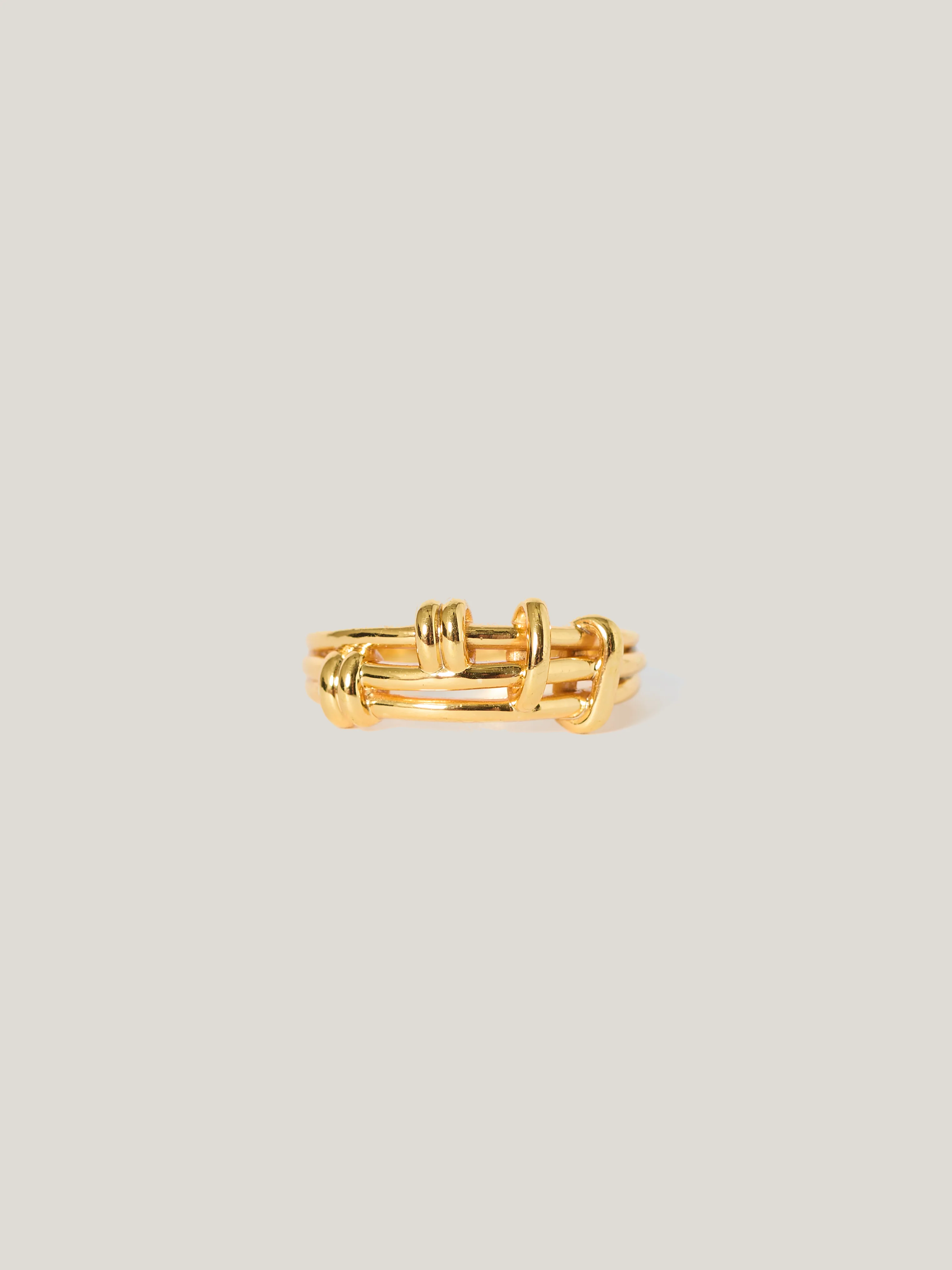 Dainty Loops Ring | Gold - Image 4