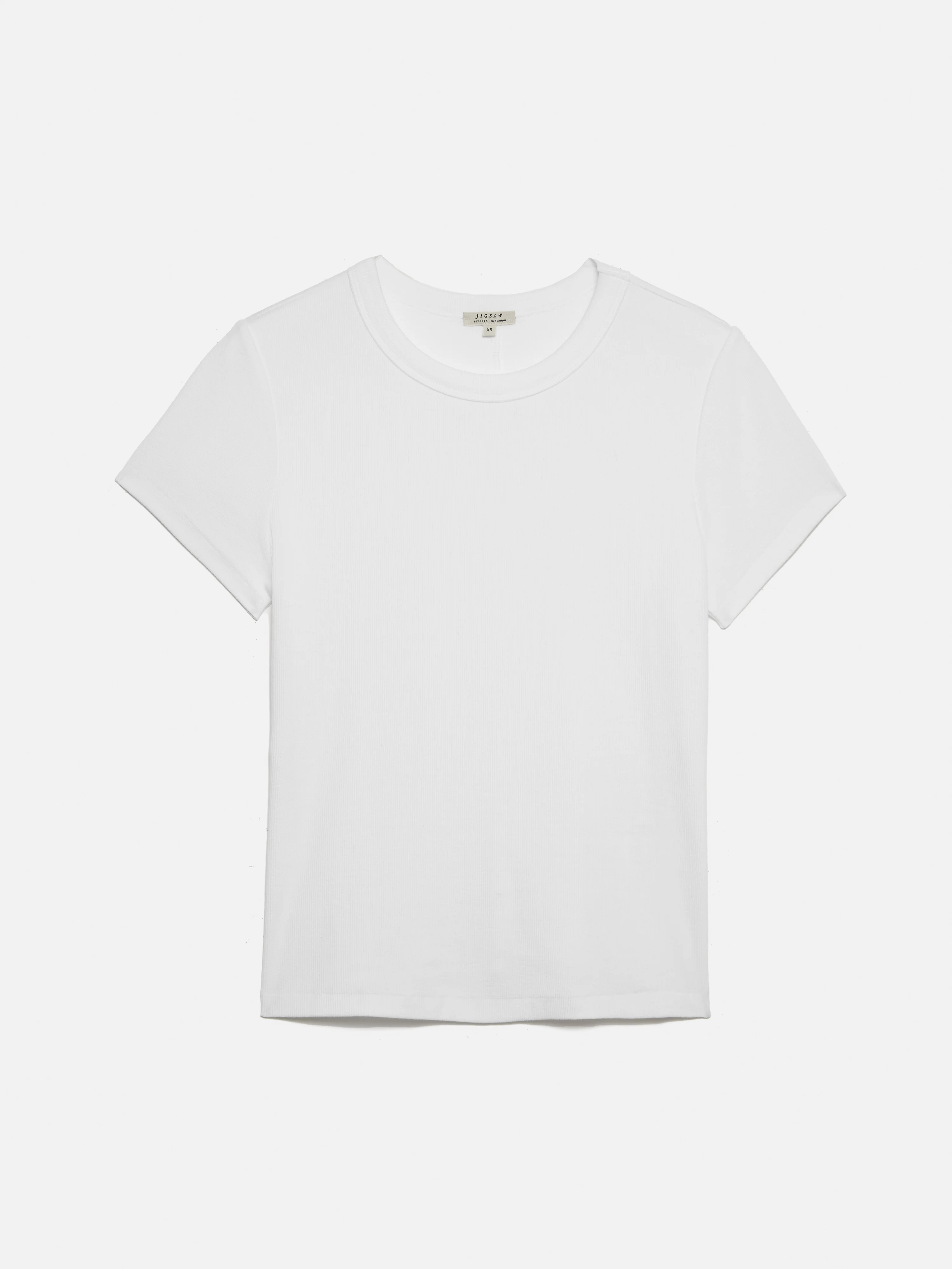 Fine Cotton Baby T-shirt | White - Image 5