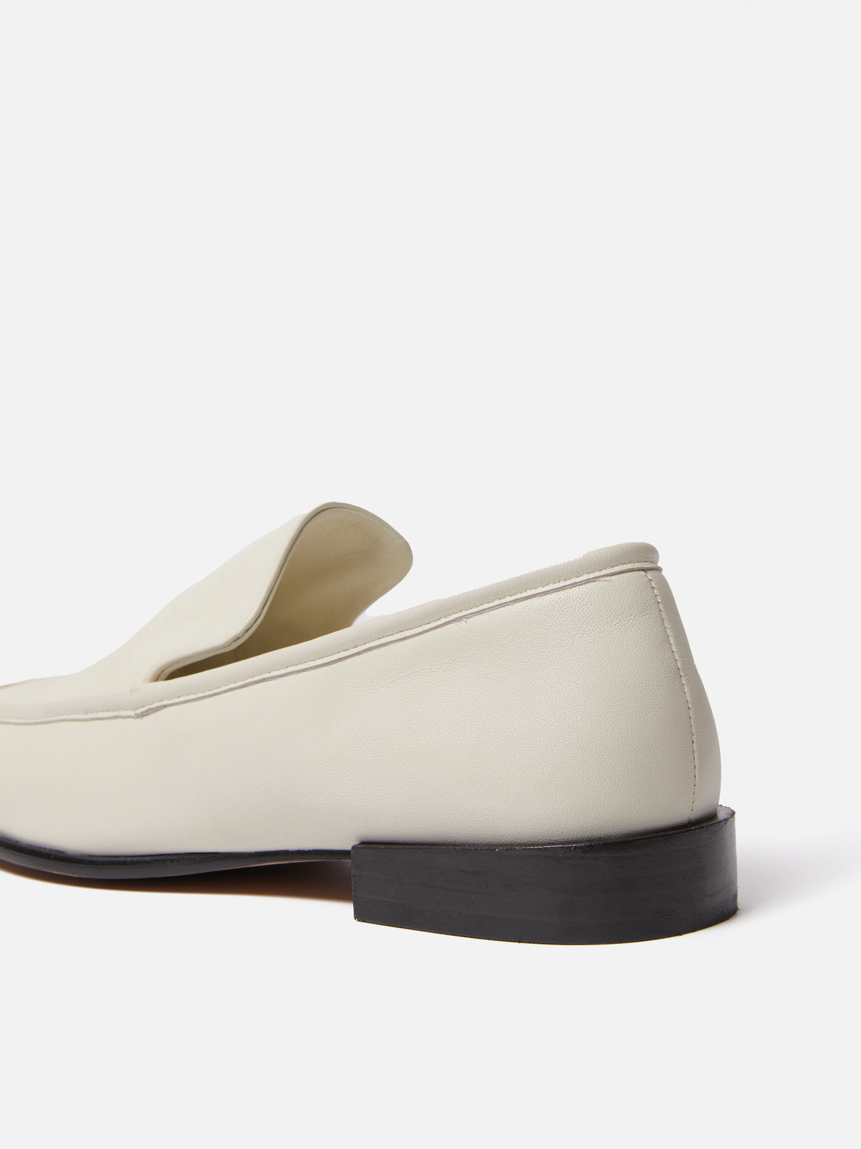 Frame Leather Loafer | White - Image 3