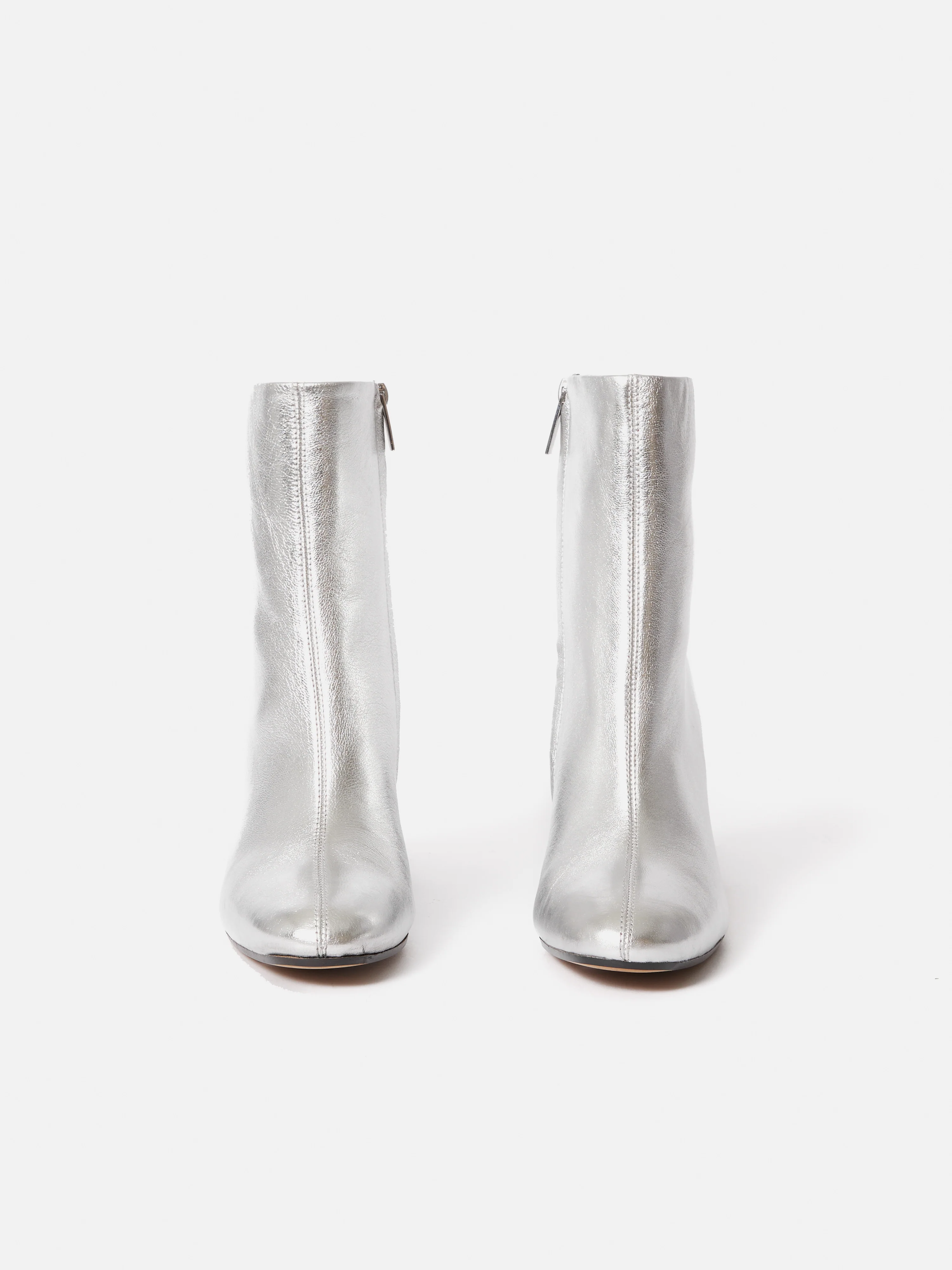 Fulham Ankle Boot | Silver - Image 4