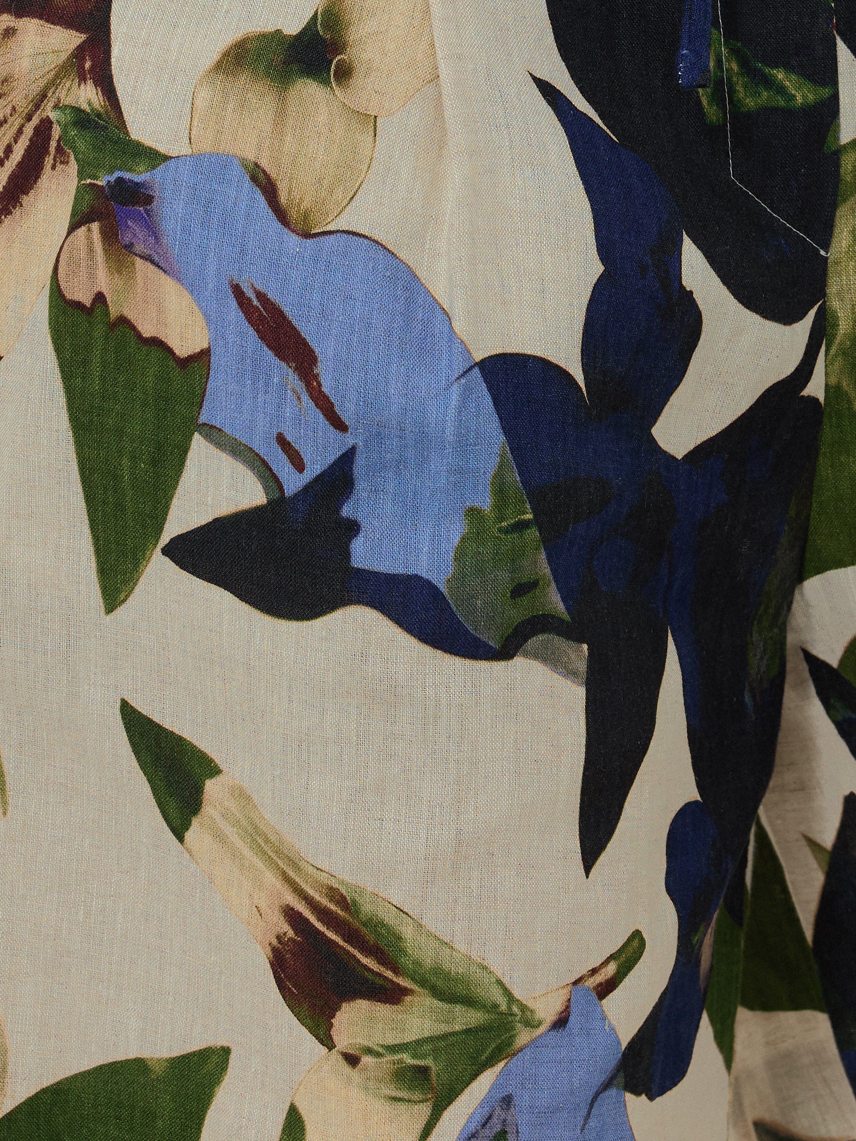 Future Botanic Linen Shirt | Neutral - Image 6