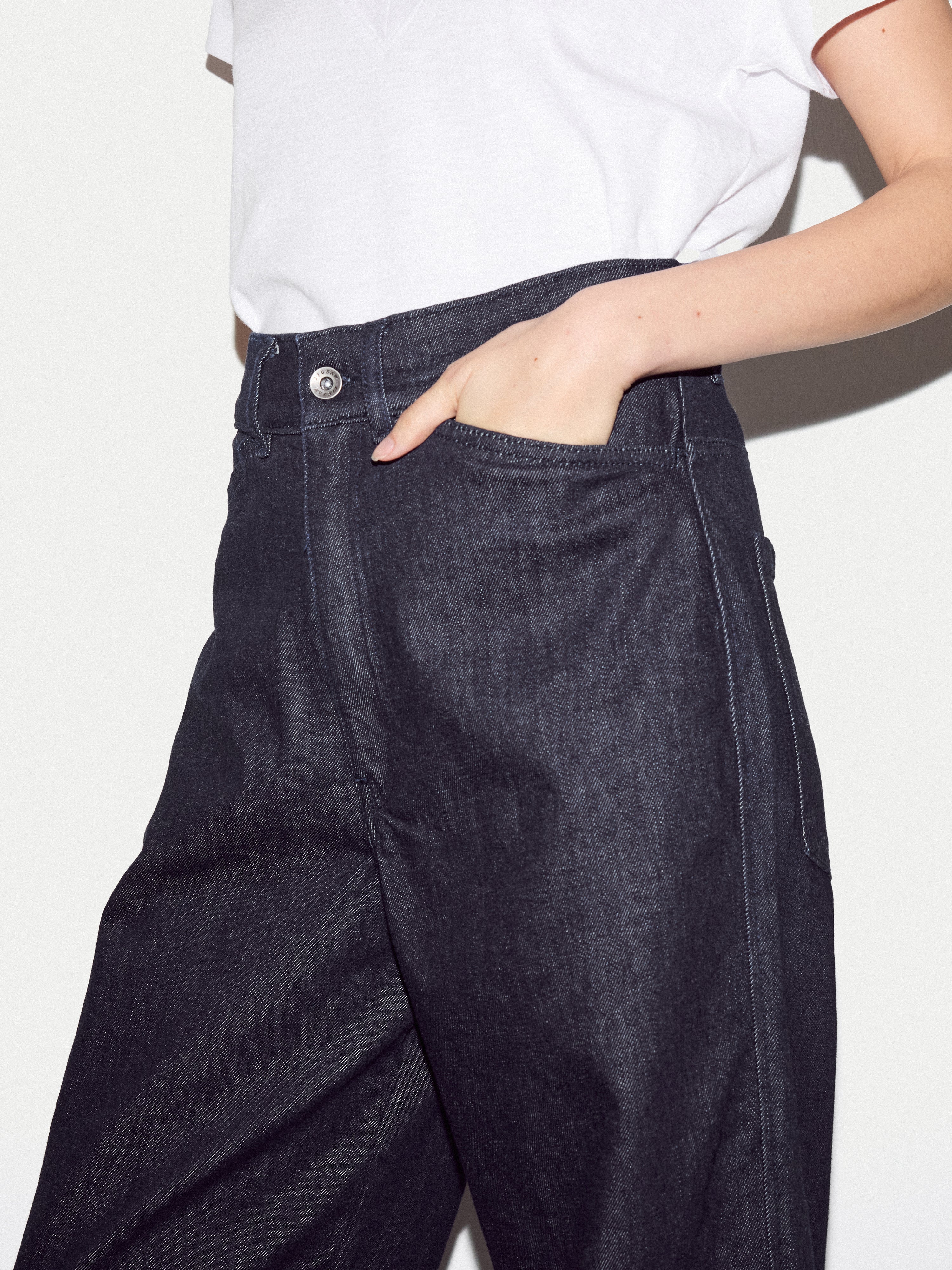 Greenwich Barrel Leg Jean | Indigo - Image 3