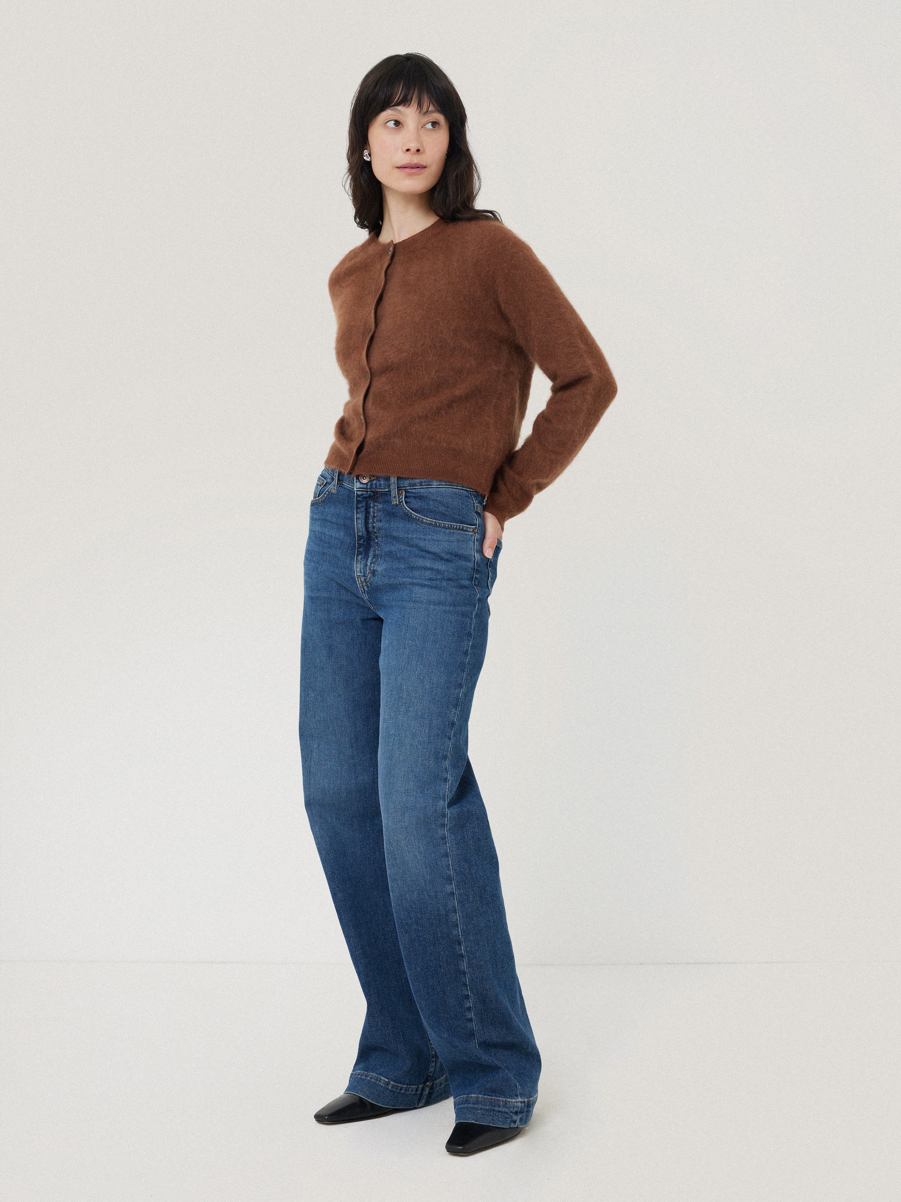 Halo Cashmere Cardigan | Ginger - Image 4