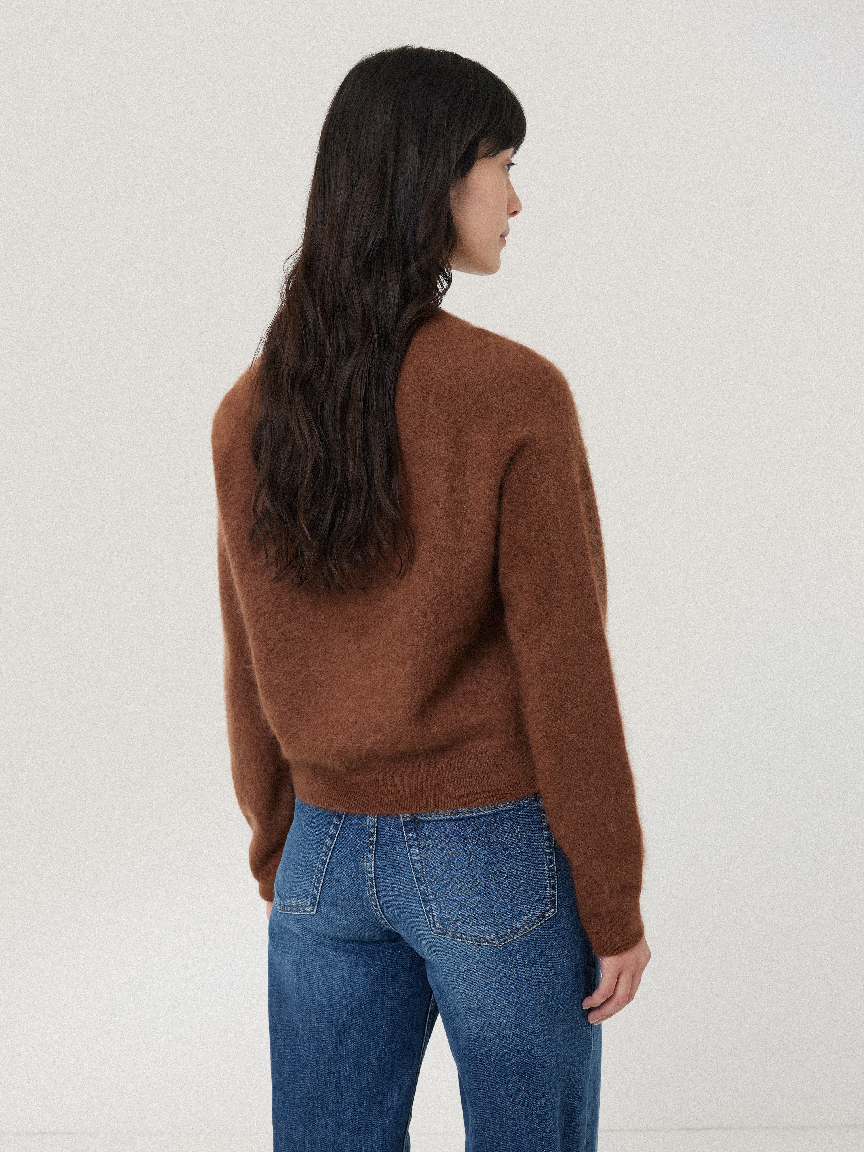 Halo Cashmere Cardigan | Ginger - Image 6