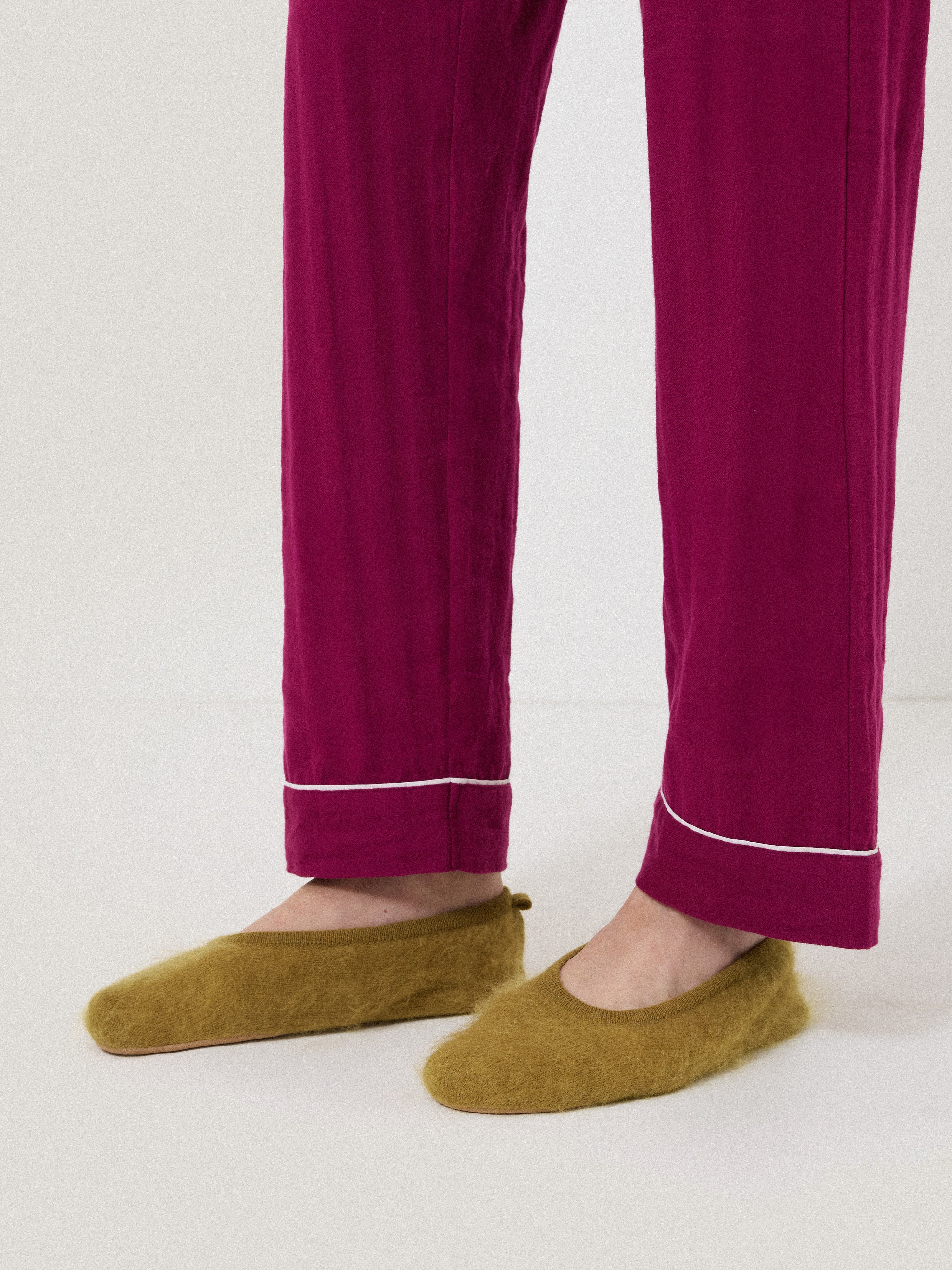Halo Cashmere Slipper | Green - Image 2