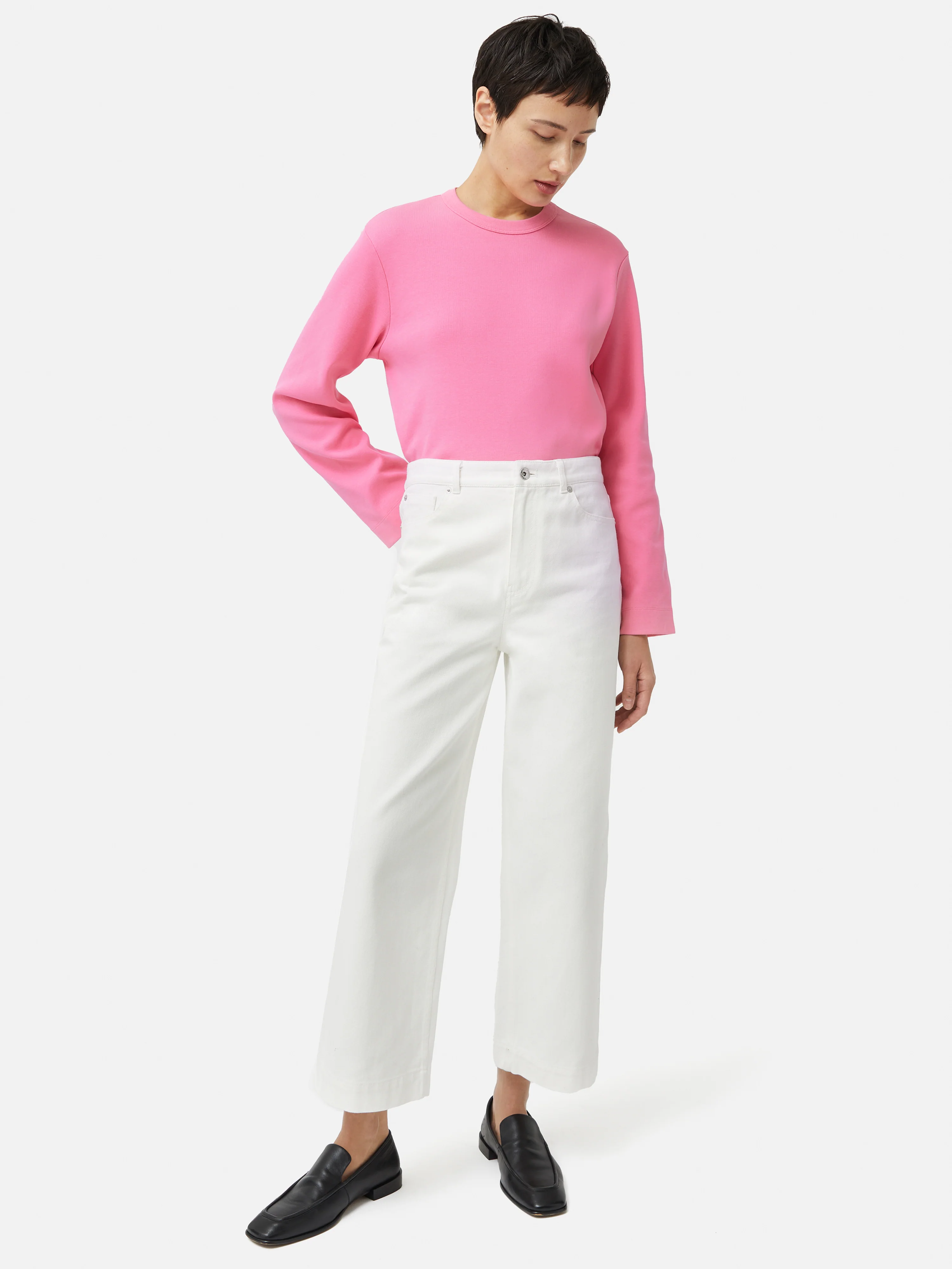 Heavy Cotton Sweatshirt | Pink - Image 7