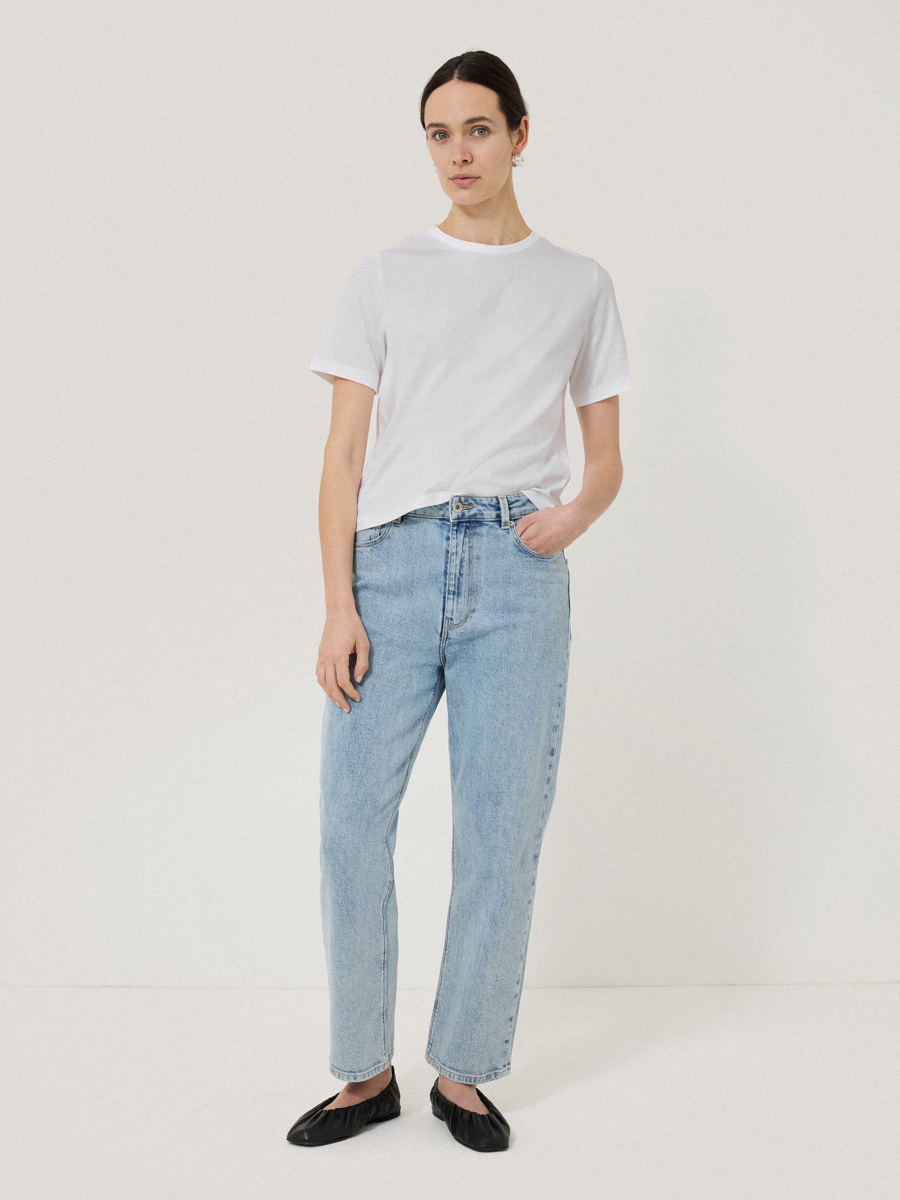 Heavy Cotton T-shirt | White - Image 3