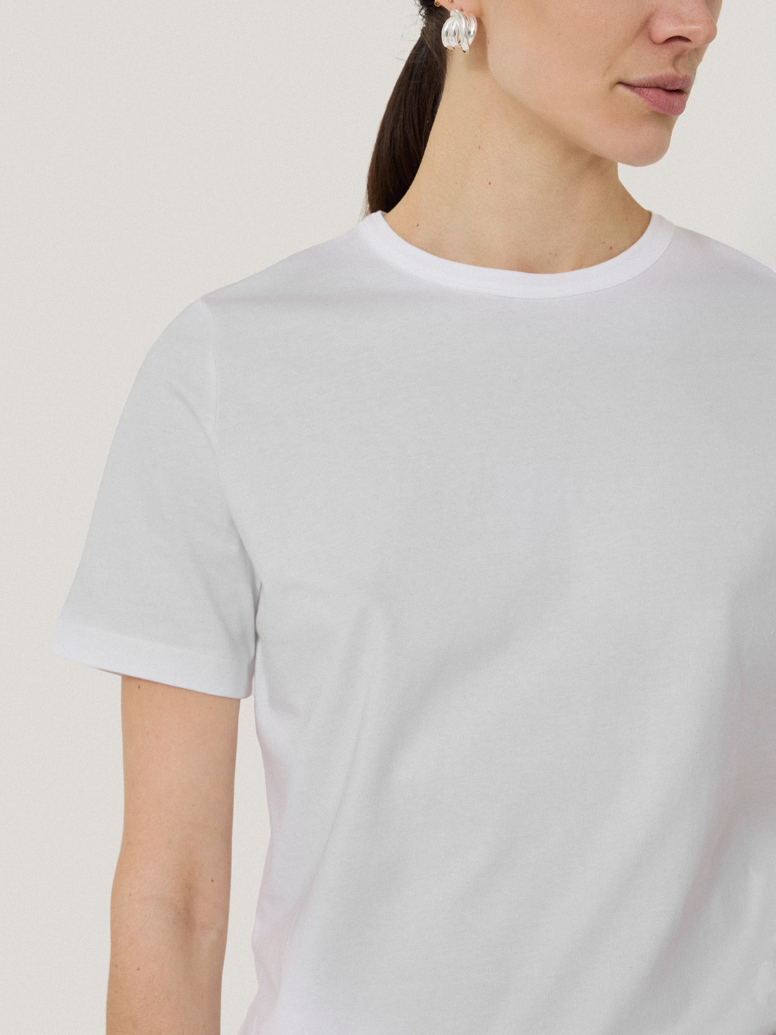 Heavy Cotton T-shirt | White - Image 5