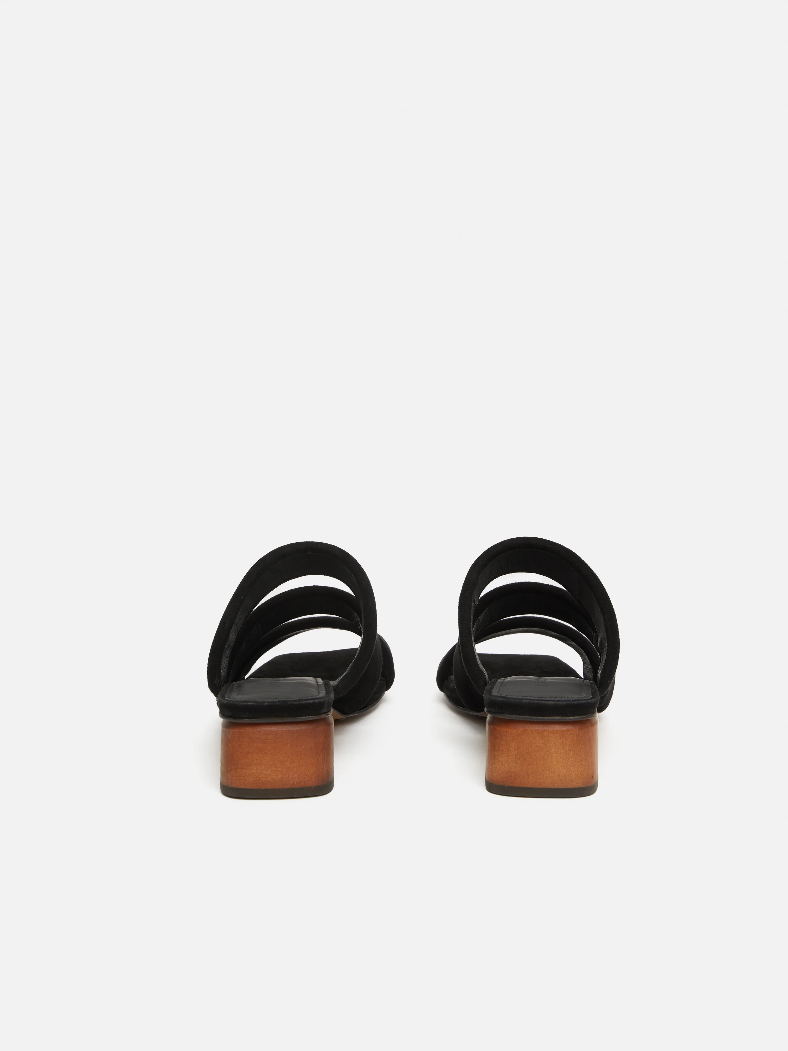 Henley Heeled Sandal | Black - Image 5