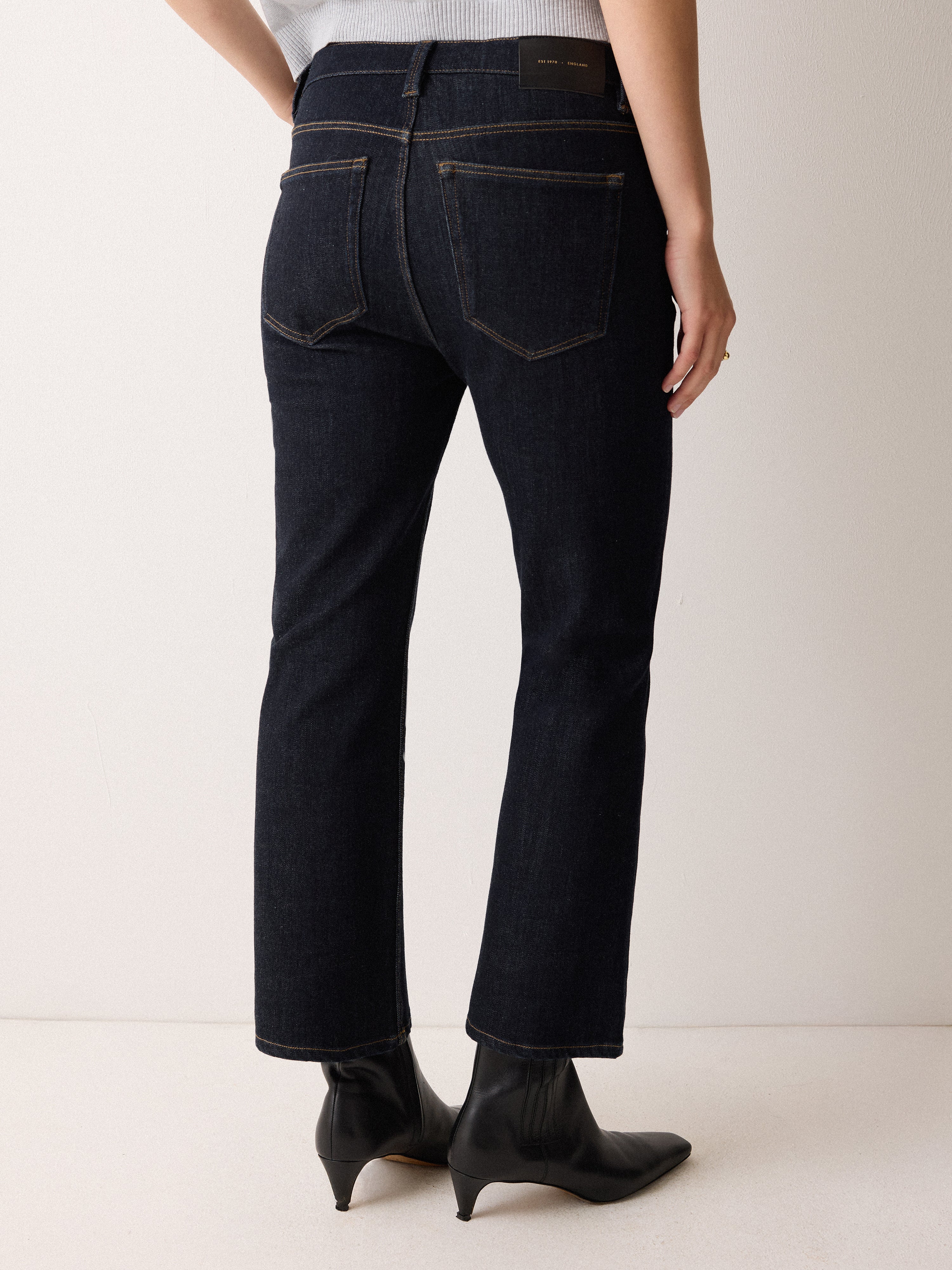 Ines Kick Flare Jean | Indigo - Image 5