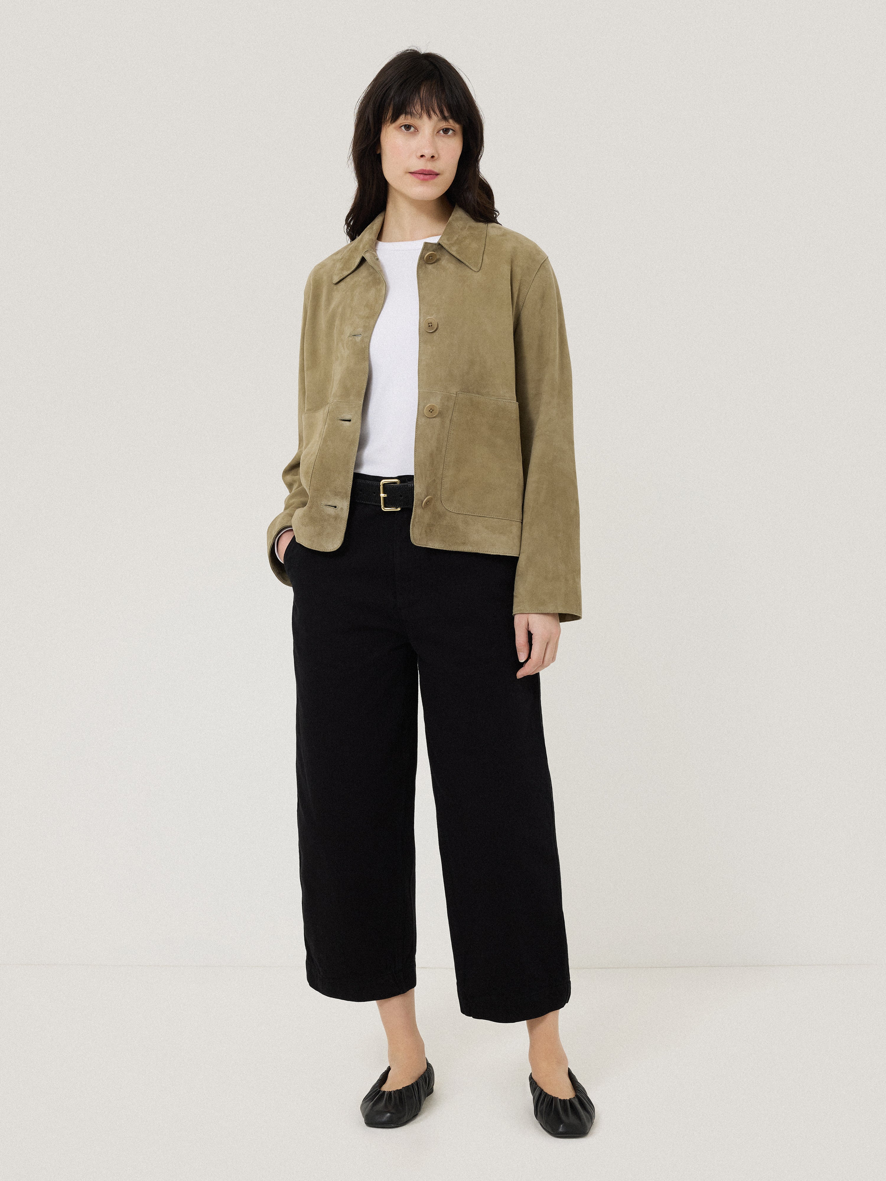 Kensington Barrel Leg Jean | Black - Image 4