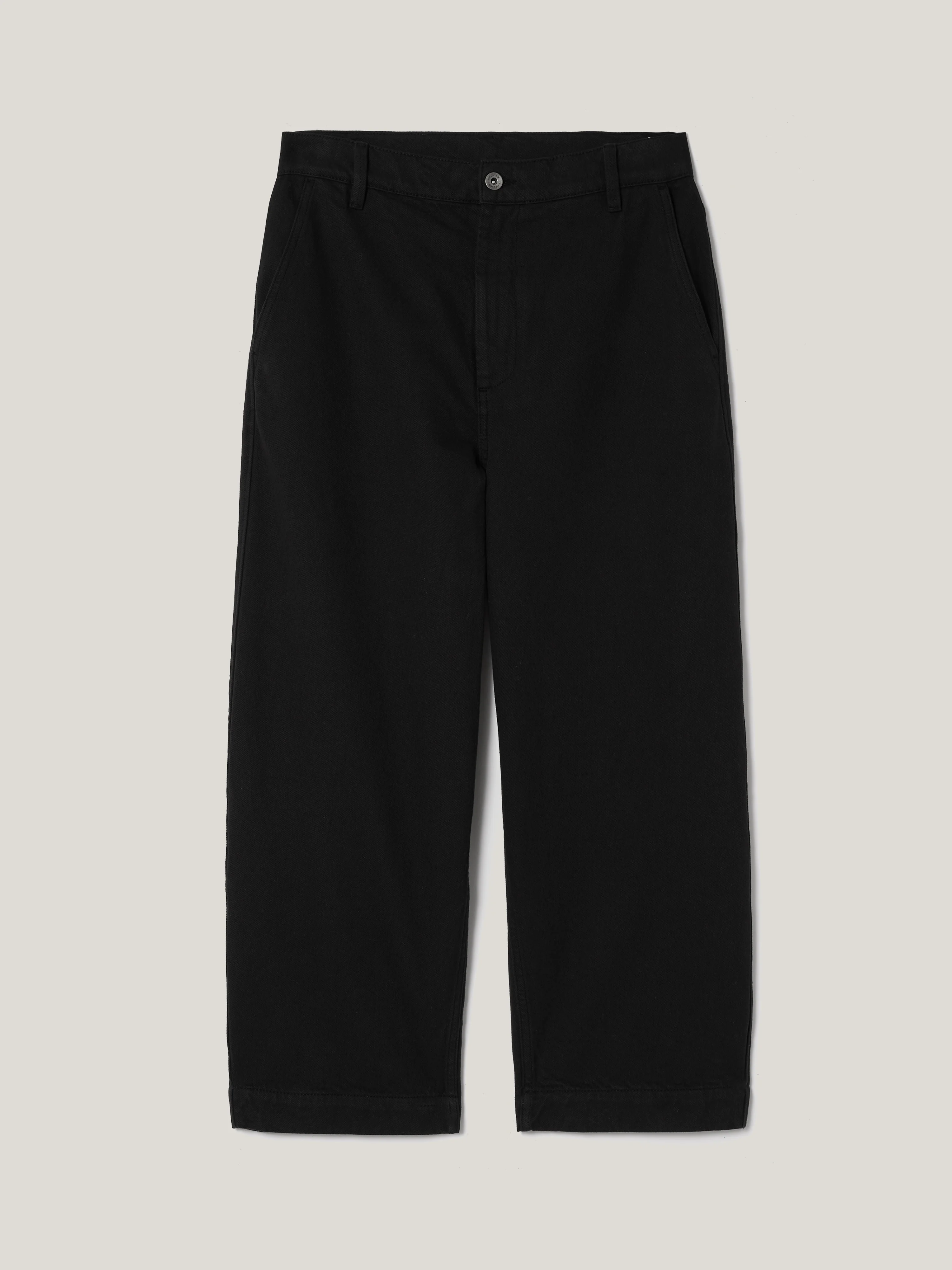 Kensington Barrel Leg Jean | Black - Image 8