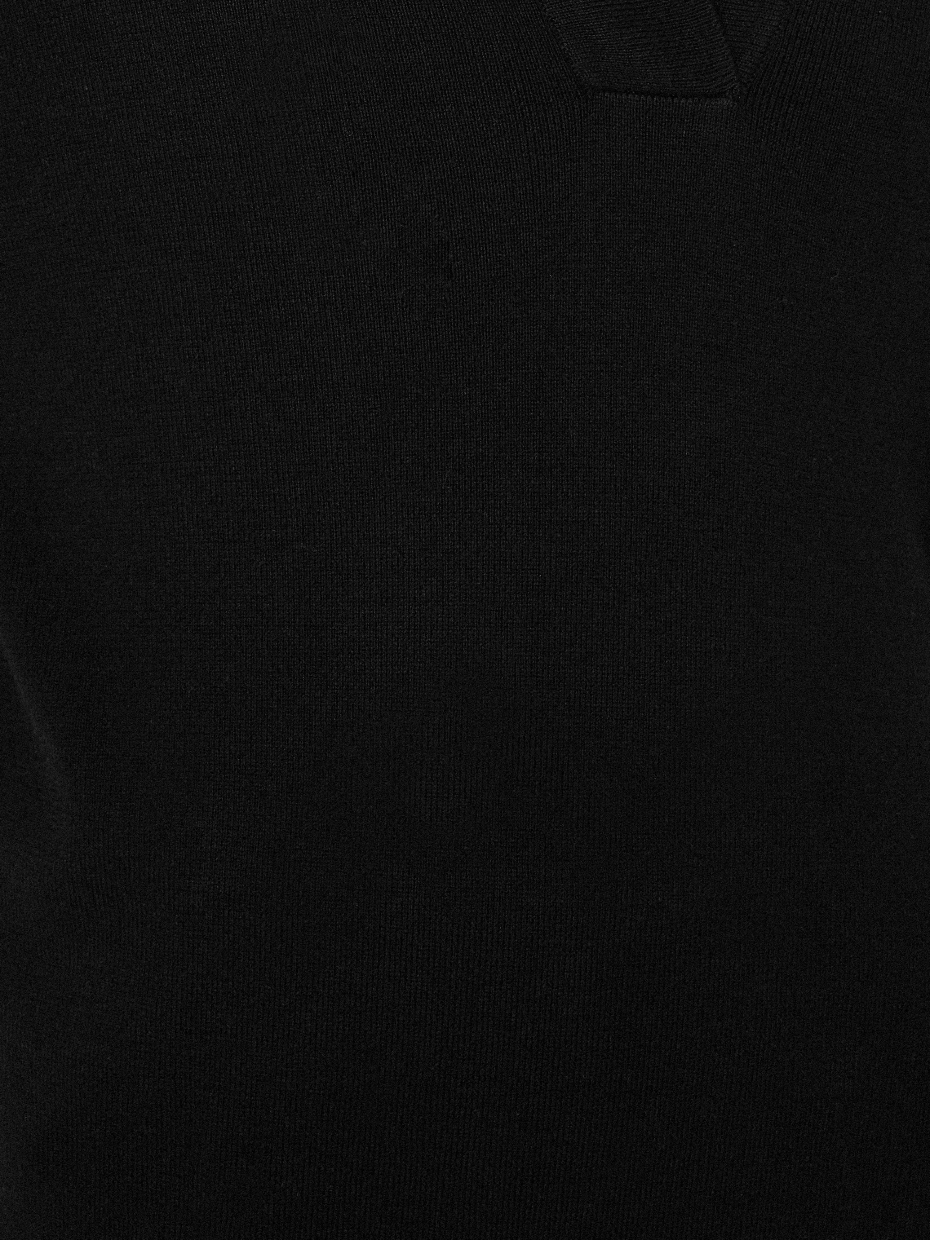Knitted Kaftan Tunic | Black - Image 6