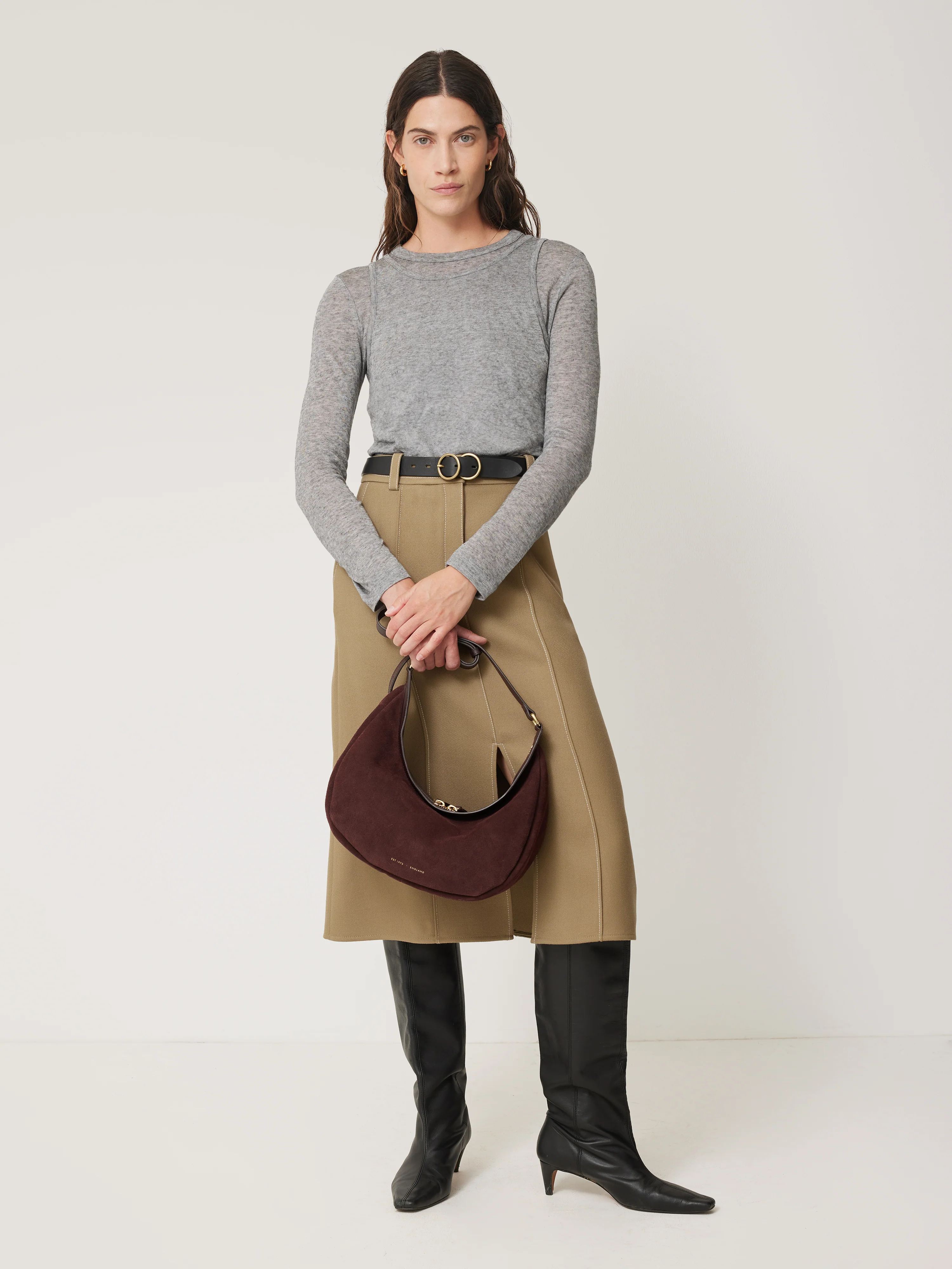 Layered 2-in-1 Top | Grey - Image 3