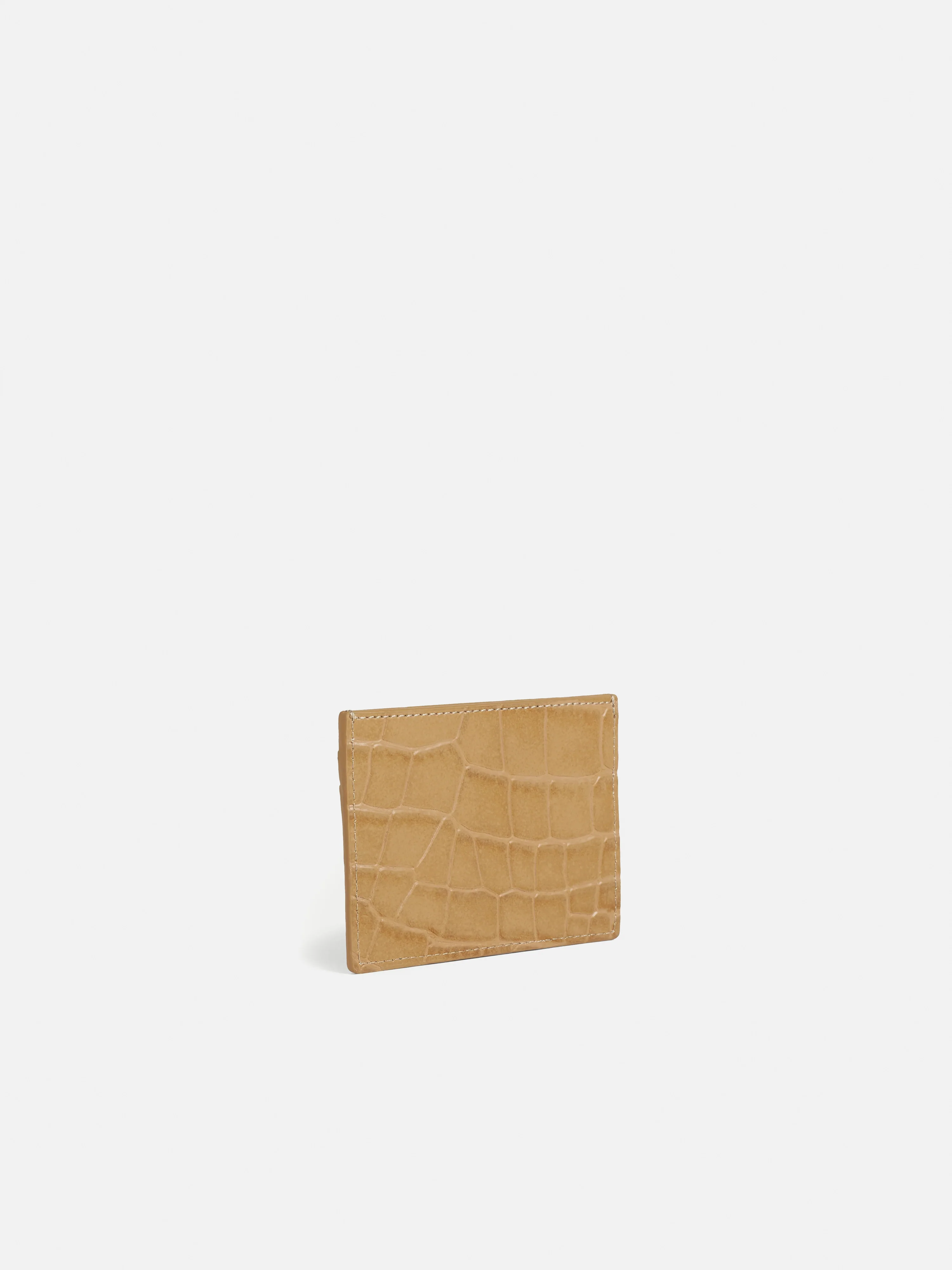 Leather Card Holder | Camel - Image 3