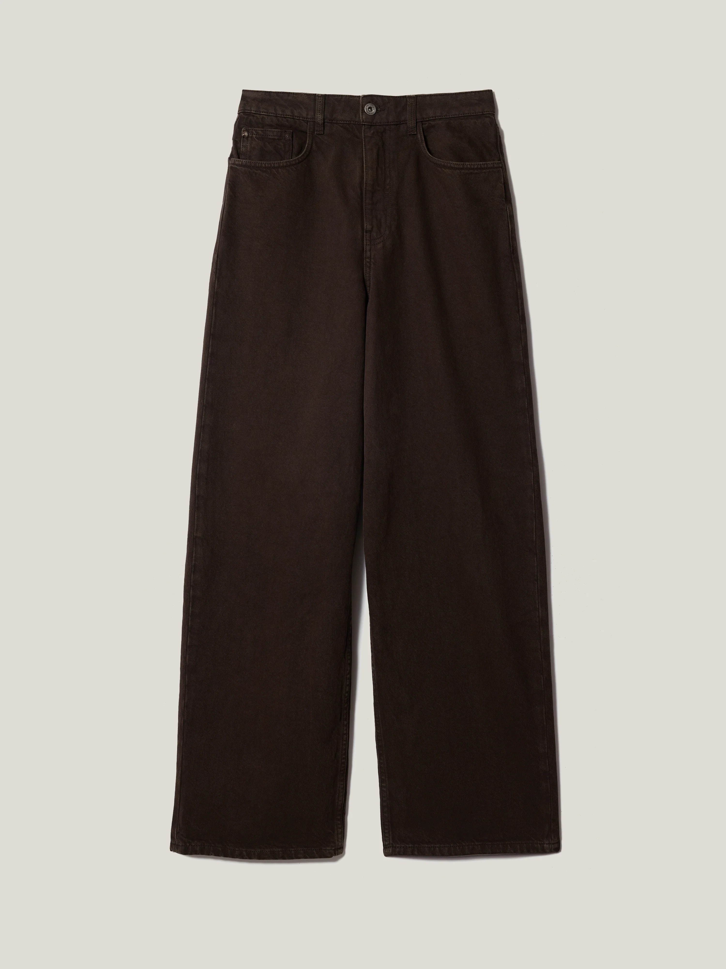 Lucia High Waisted Jean | Brown - Image 6