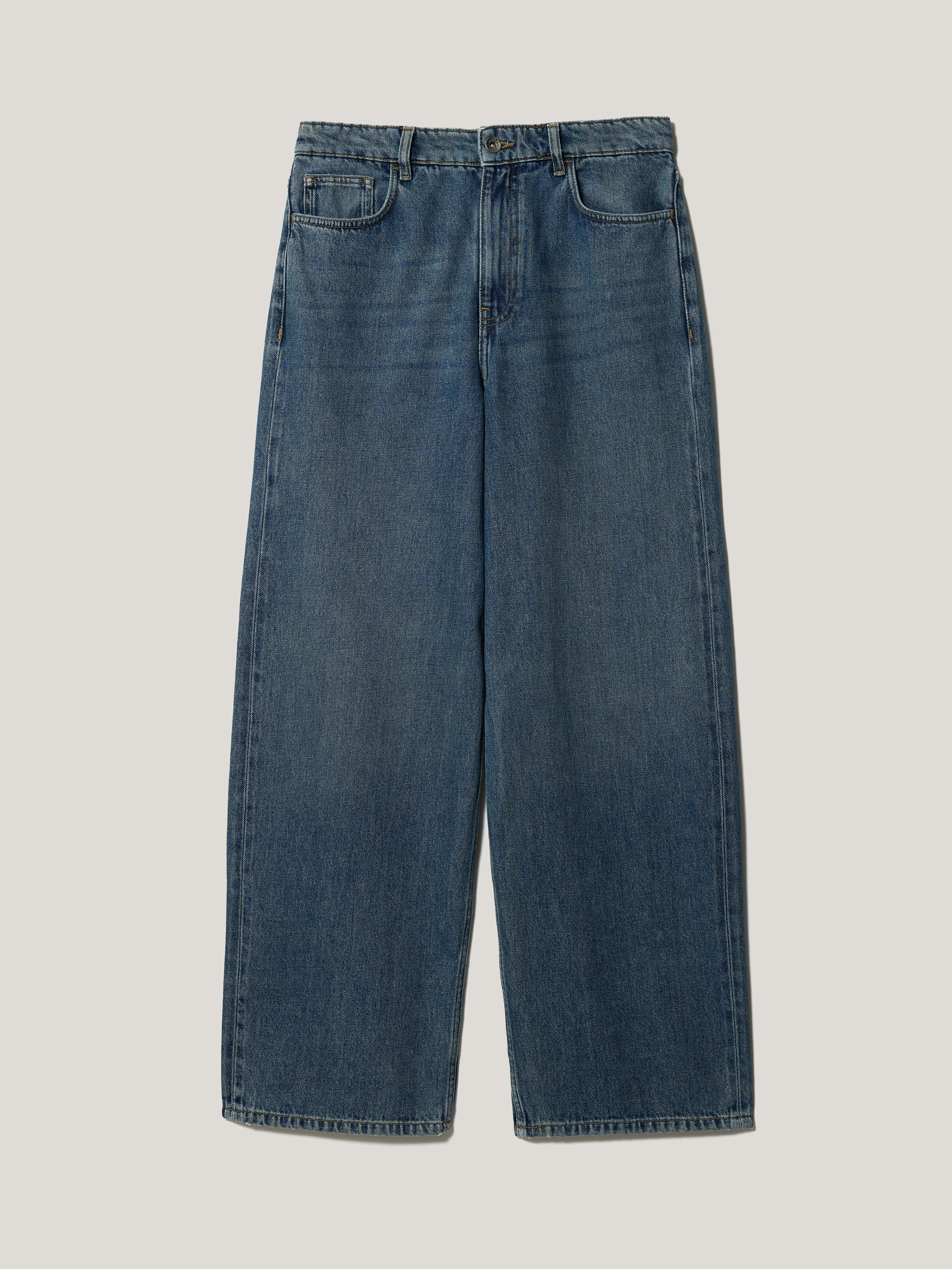 Lucia High Waisted Jean | Vintage Mid Blue - Image 7