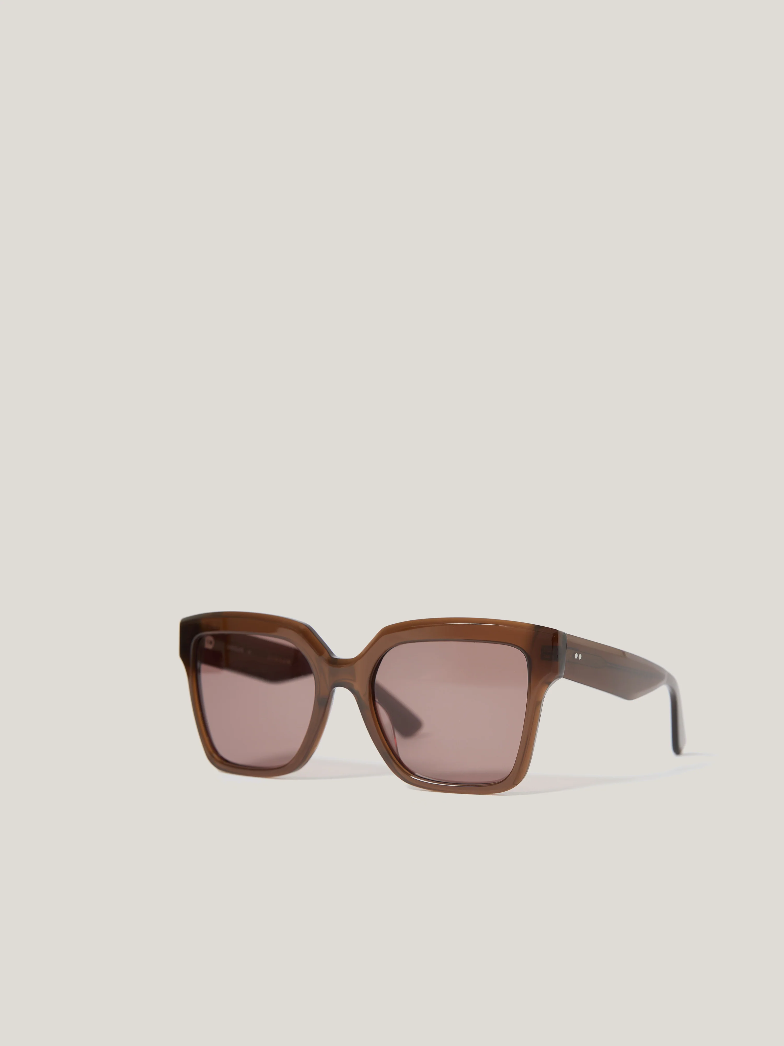 Maldon D-frame Sunglasses | Chocolate - Image 4