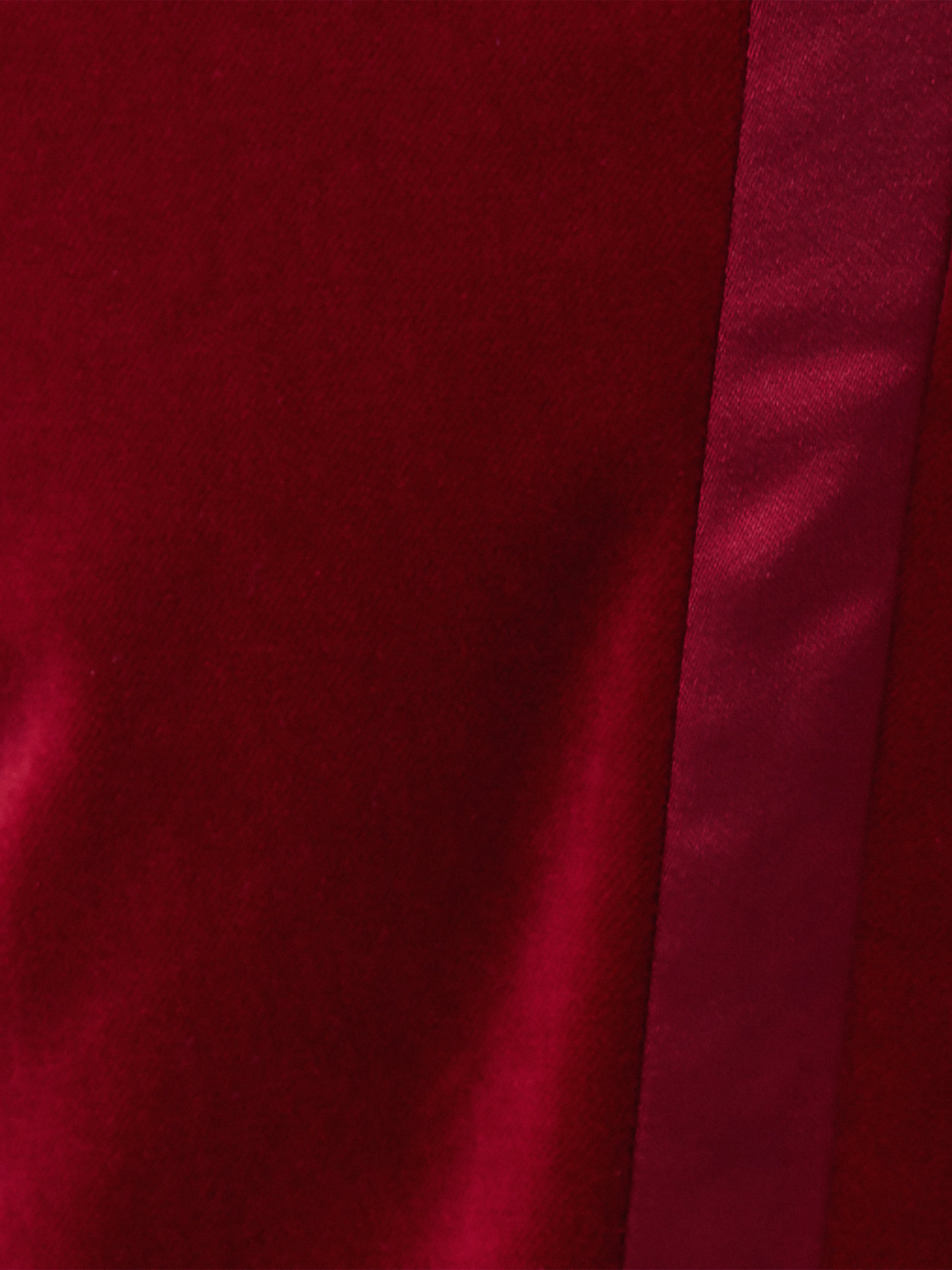 Mason Velvet Trouser | Red - Image 7