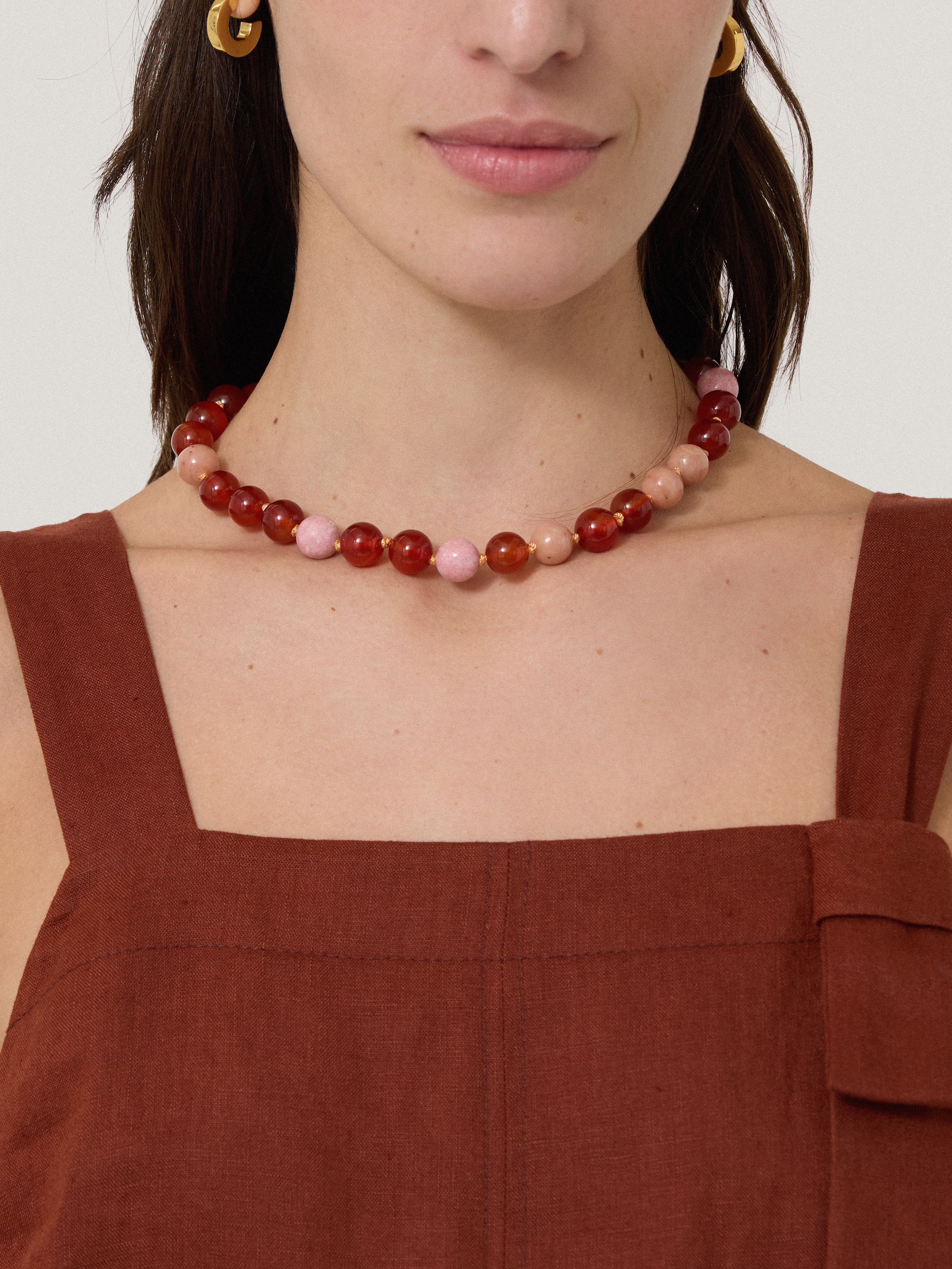 Mixed Bead Necklaces | Multi - Image 3