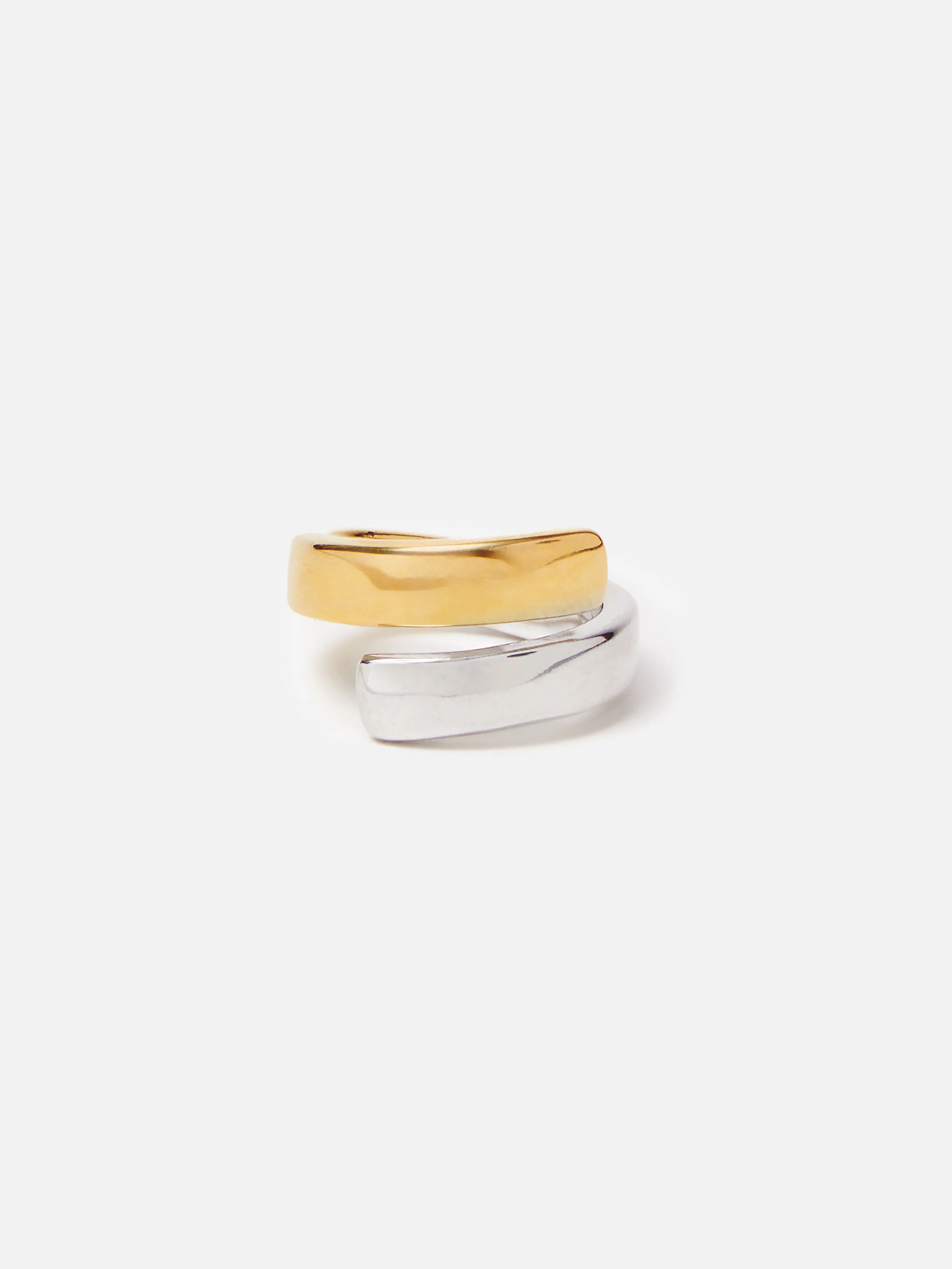 Mixed Metal Wrap Ring | Multi - Image 3