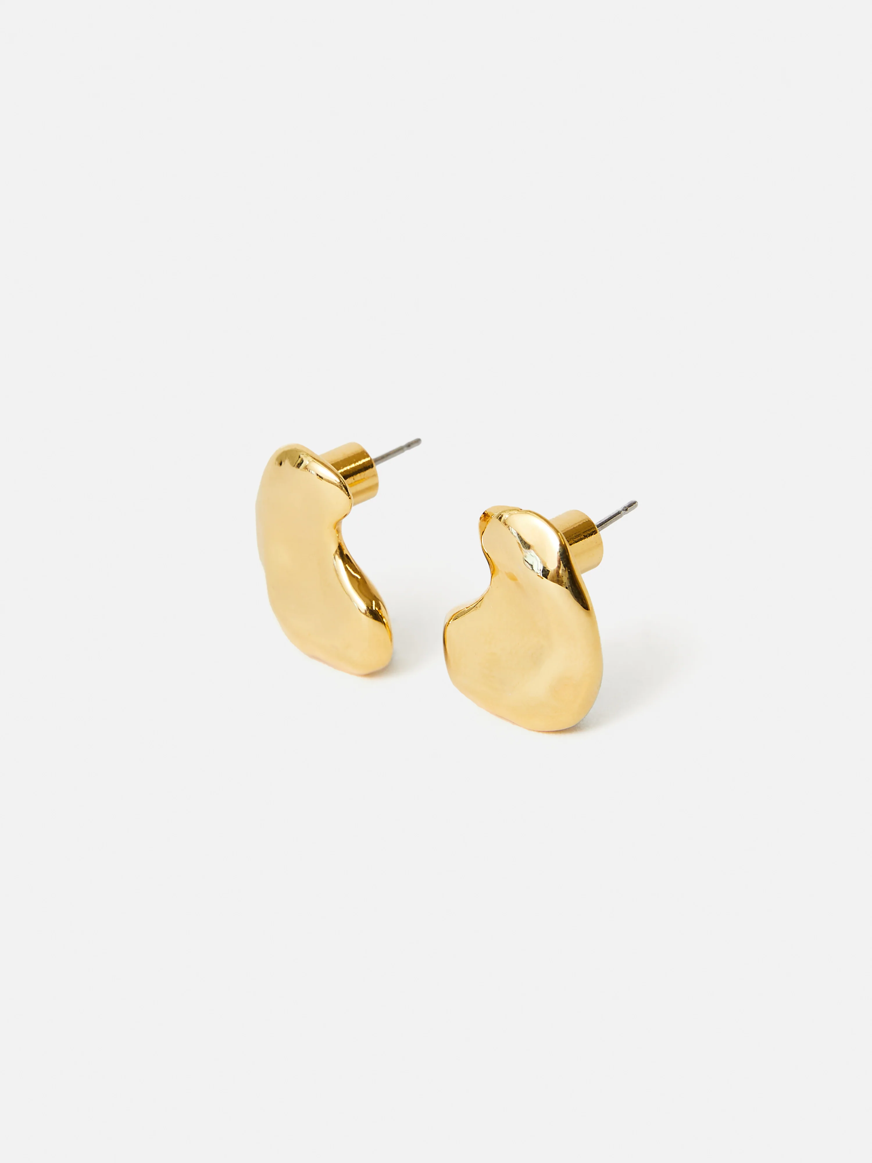 Molten Stud Earring | Gold - Image 6