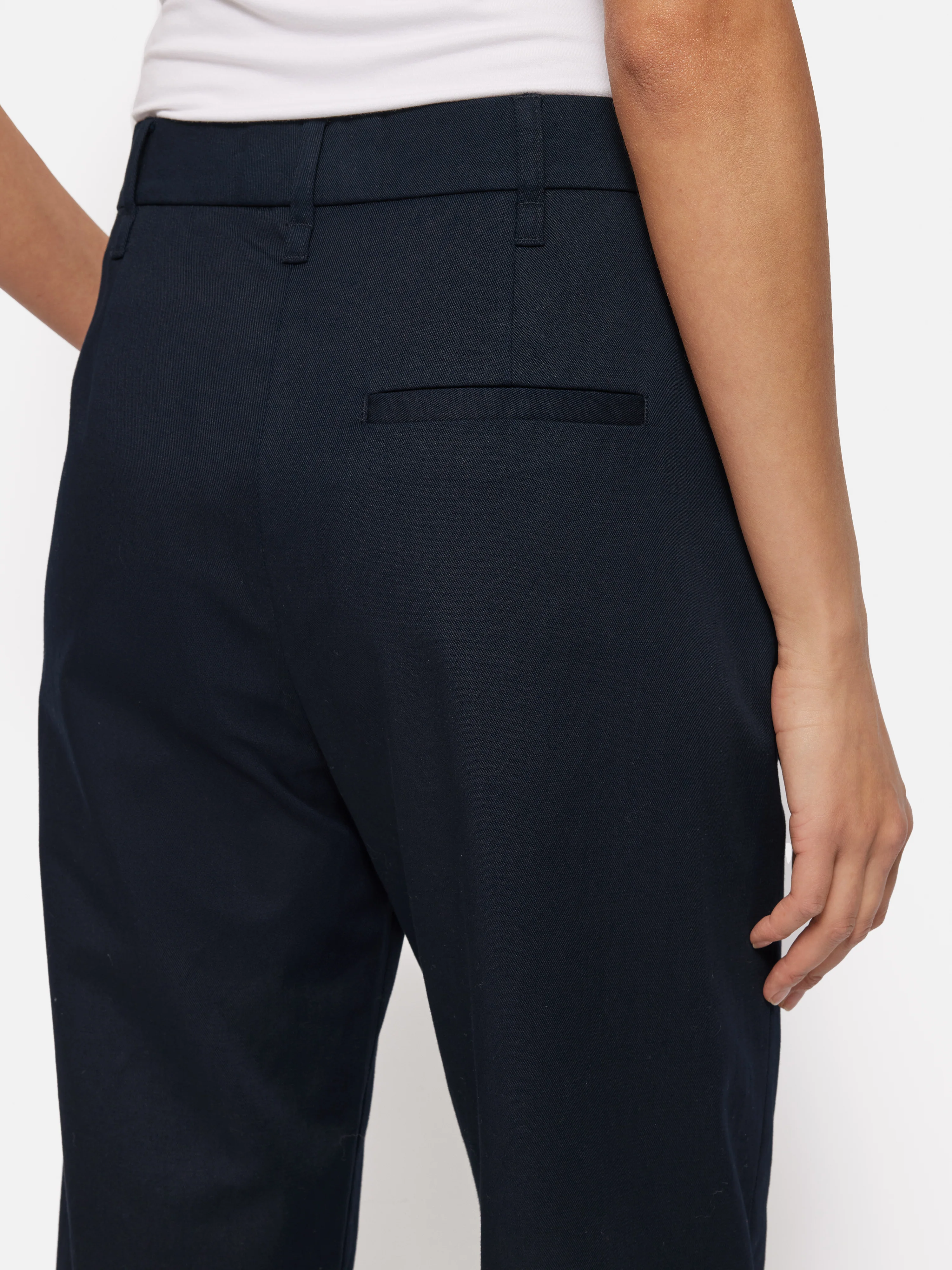 Nevis Cotton Chino | Navy - Image 4