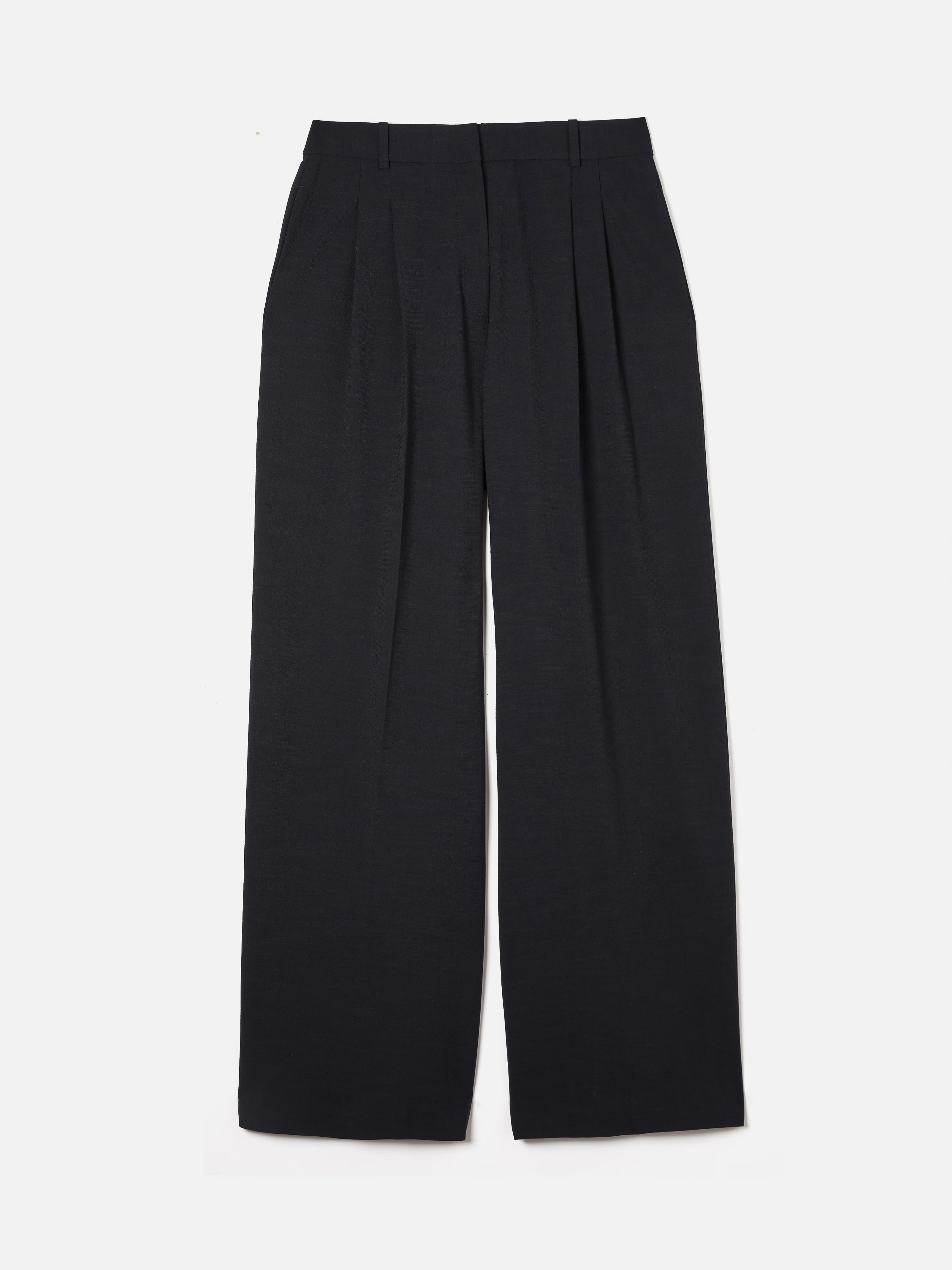 Nik Crosshatch Trouser | Navy - Image 7