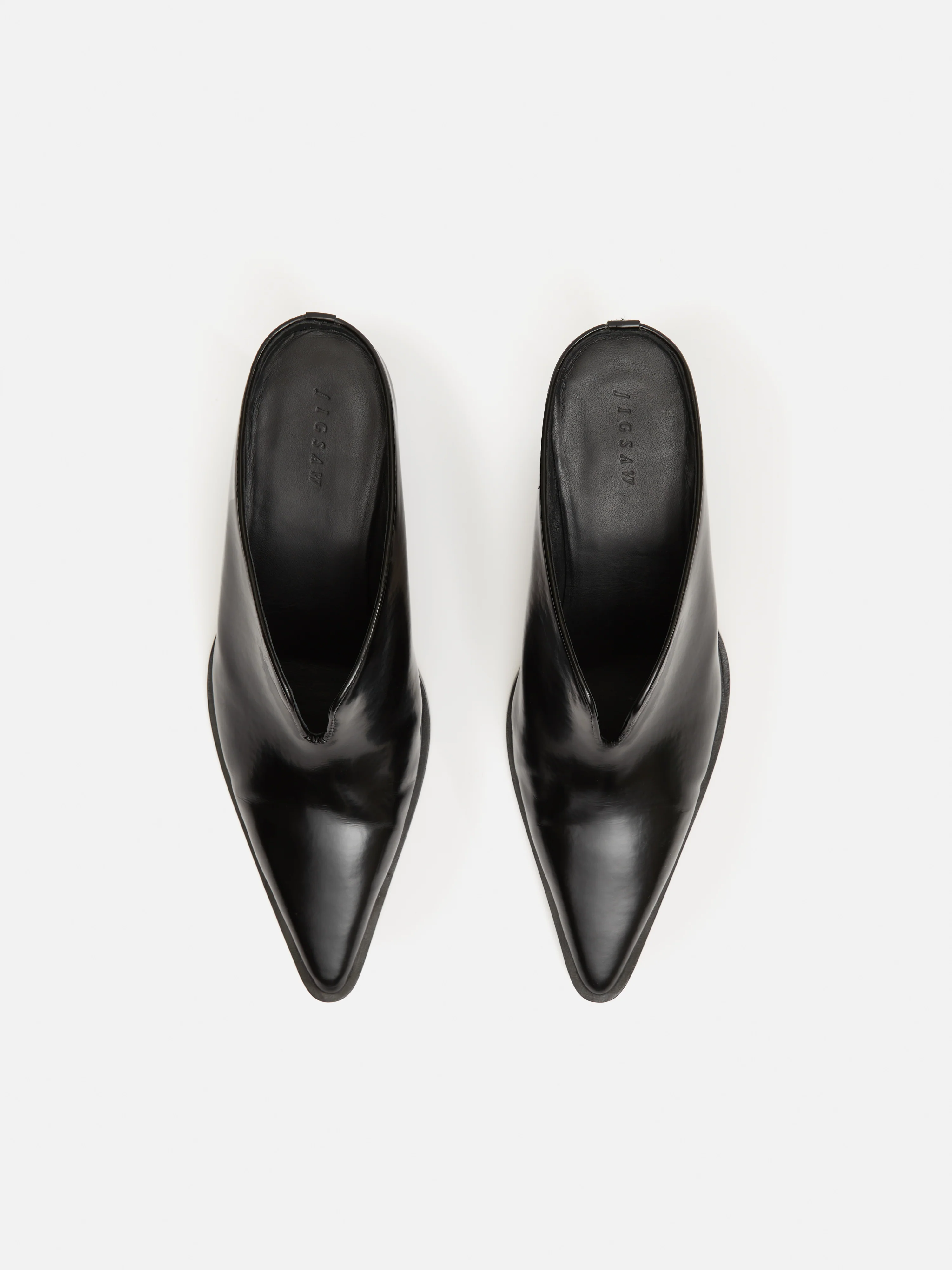 Oakley Heeled Mule | Black - Image 4