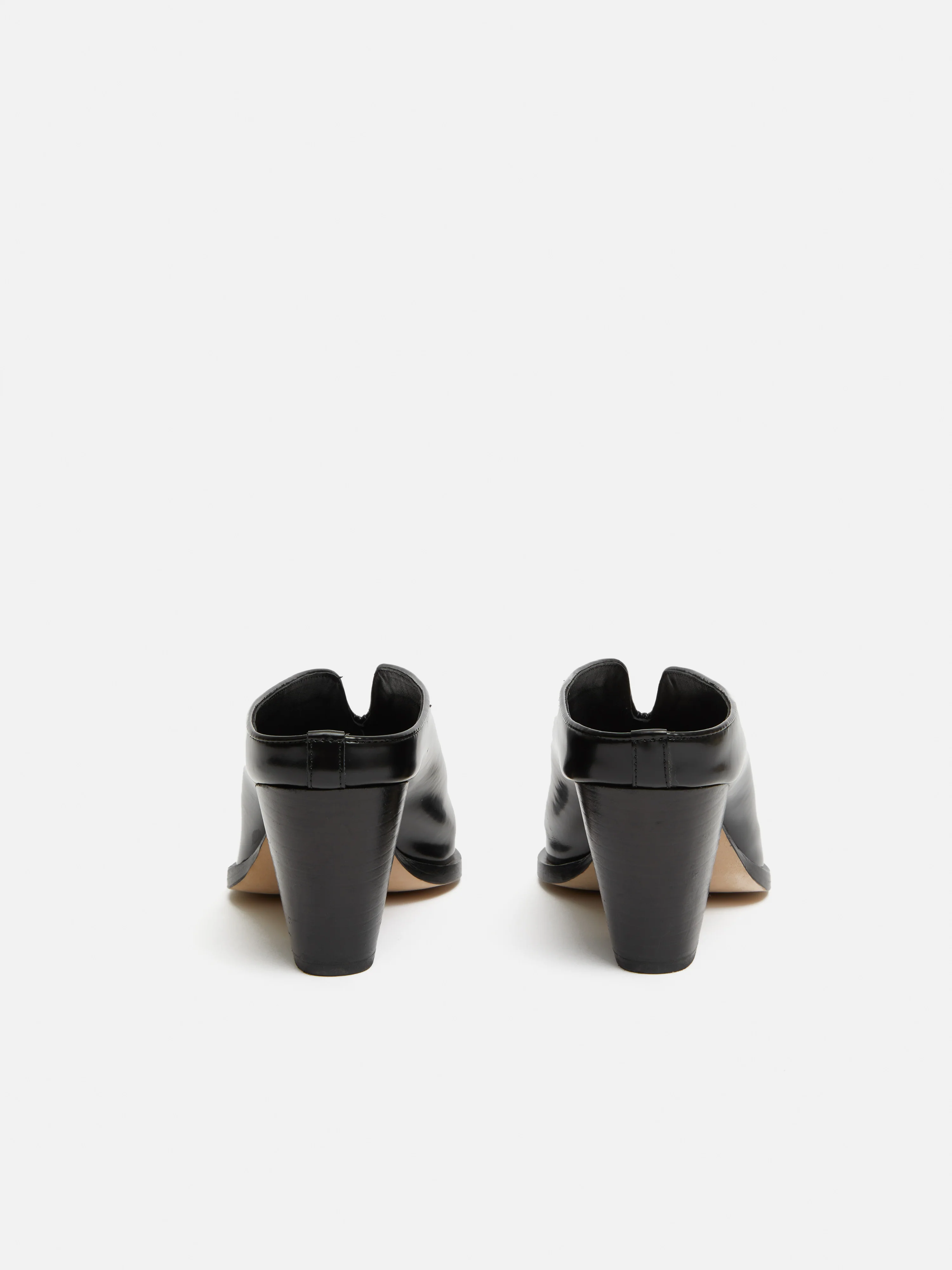 Oakley Heeled Mule | Black - Image 5