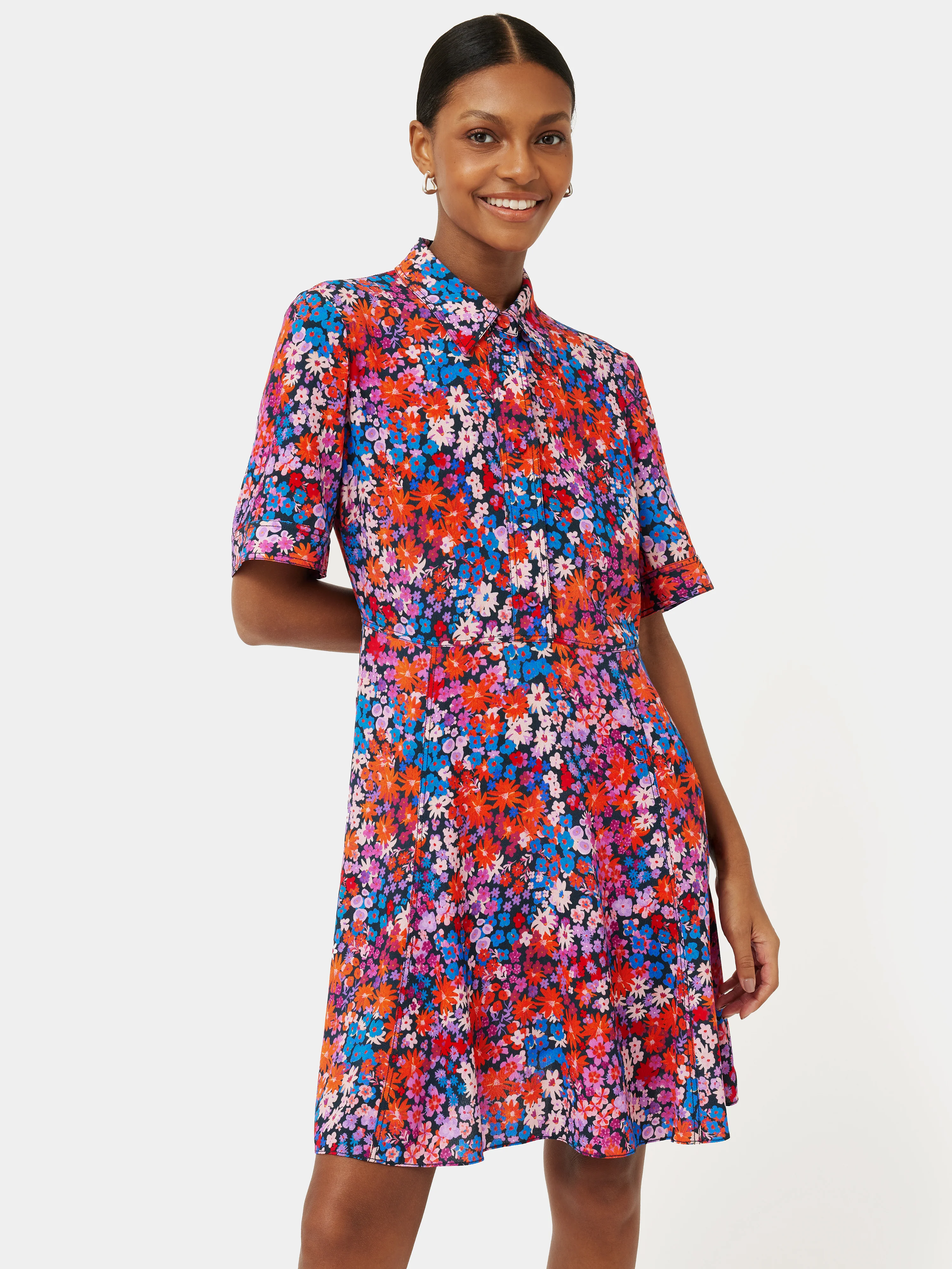 Rave Floral Tea Dress | Pink - Image 2