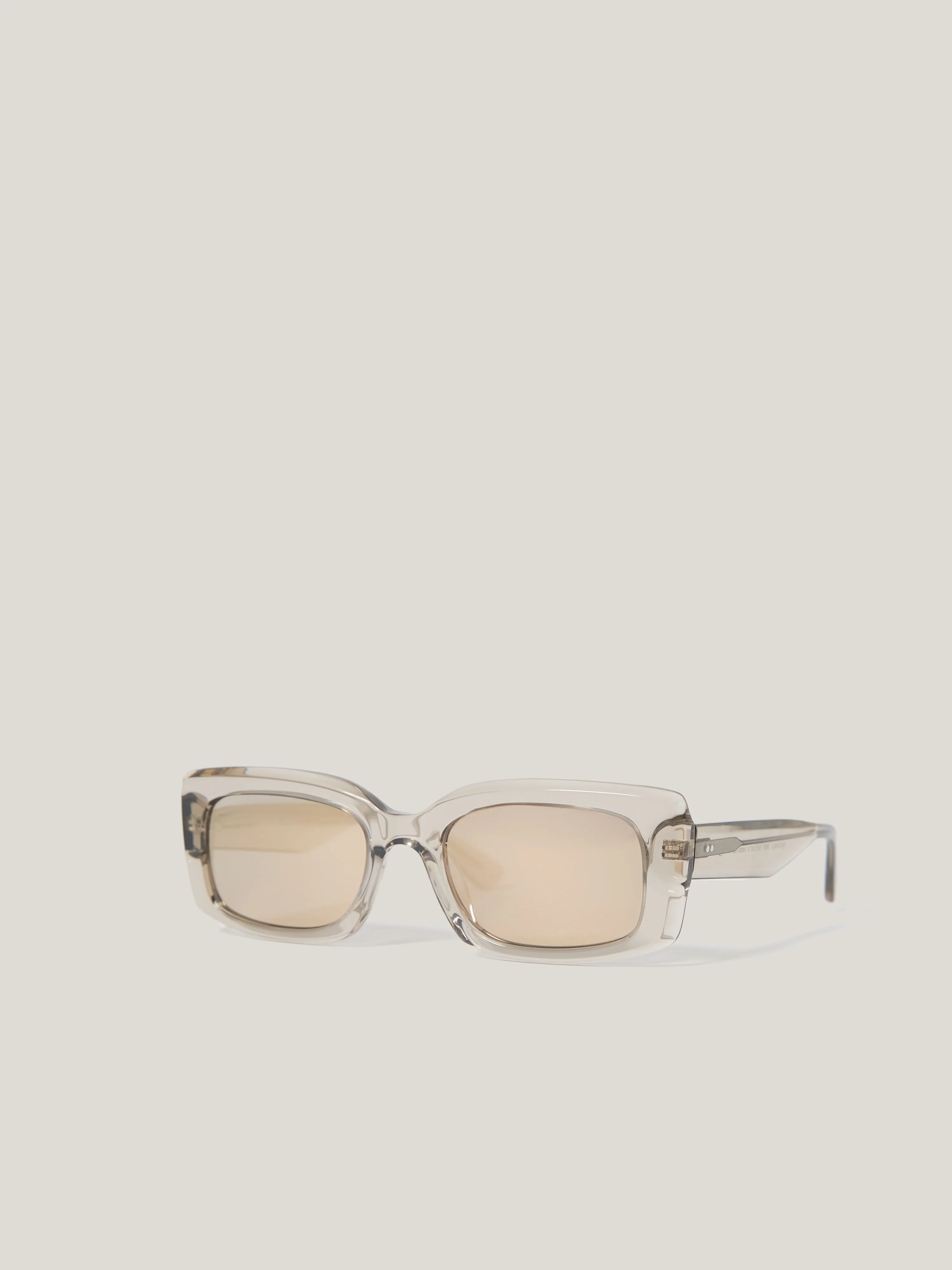 Bolton Rectangle Sunglasses | Grey - Image 3