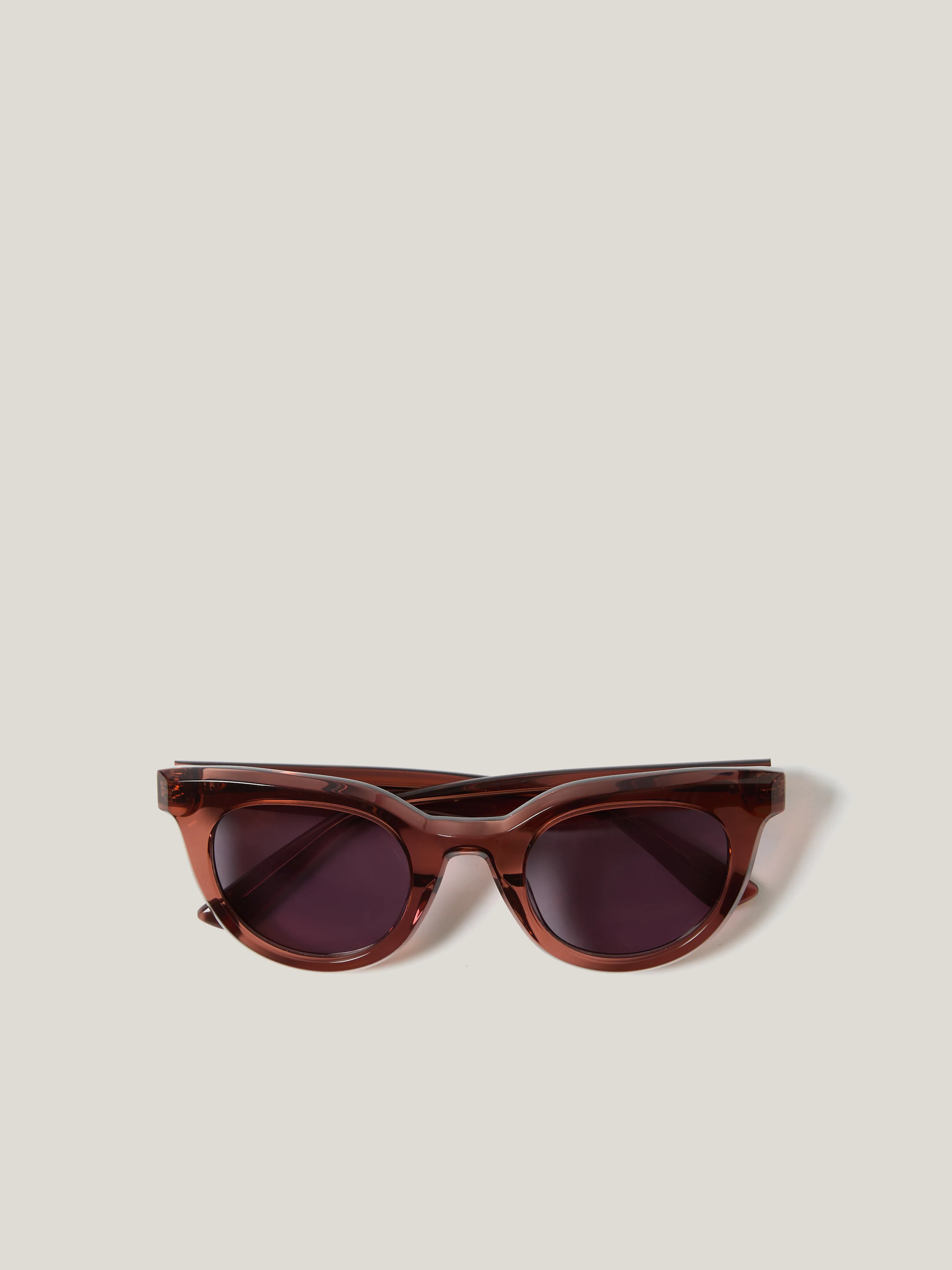 Ferndale Round Sunglasses | Dark Pink - Image 5