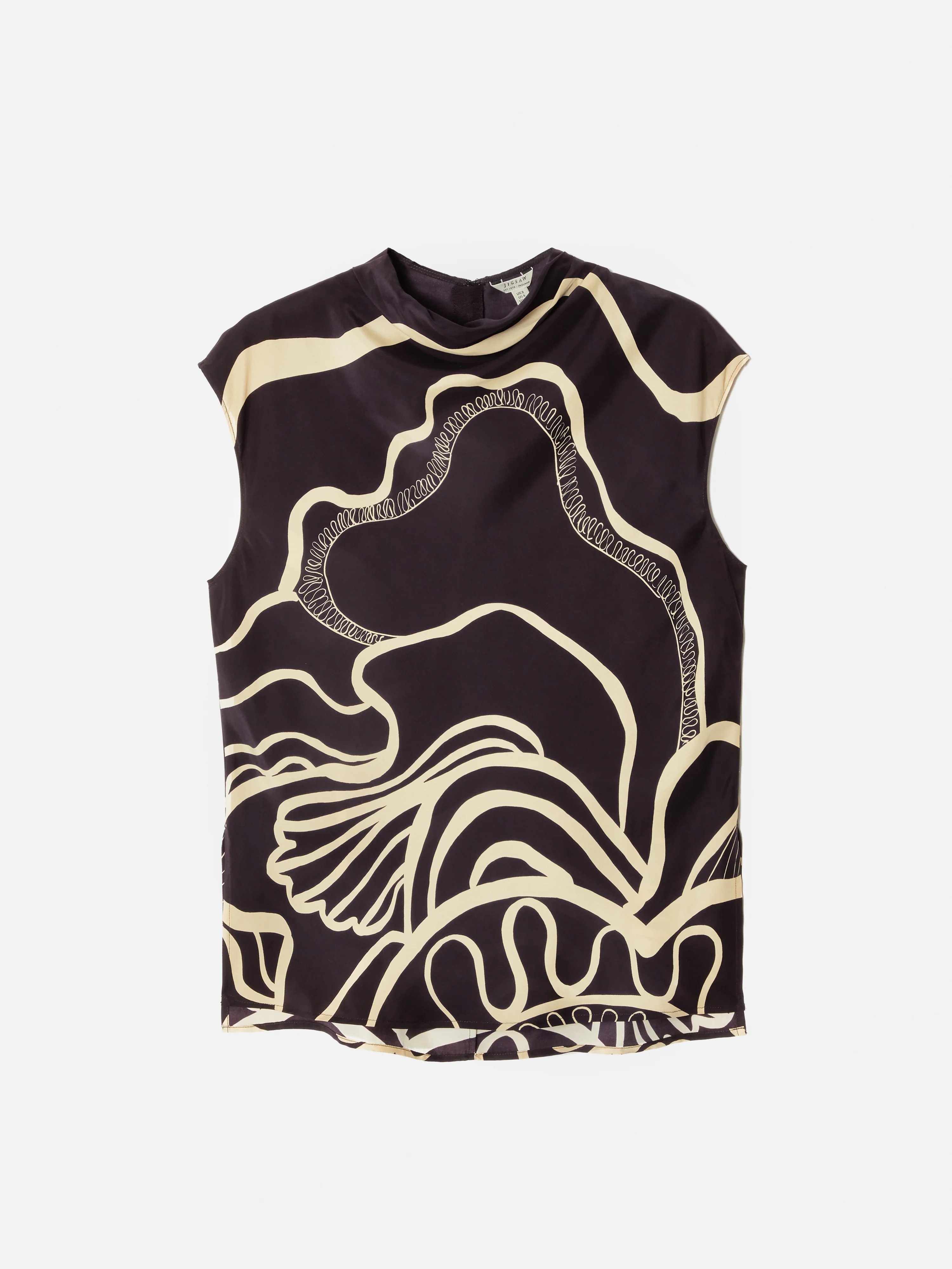 Sharan Ranshi Silk Top | Purple - Image 6