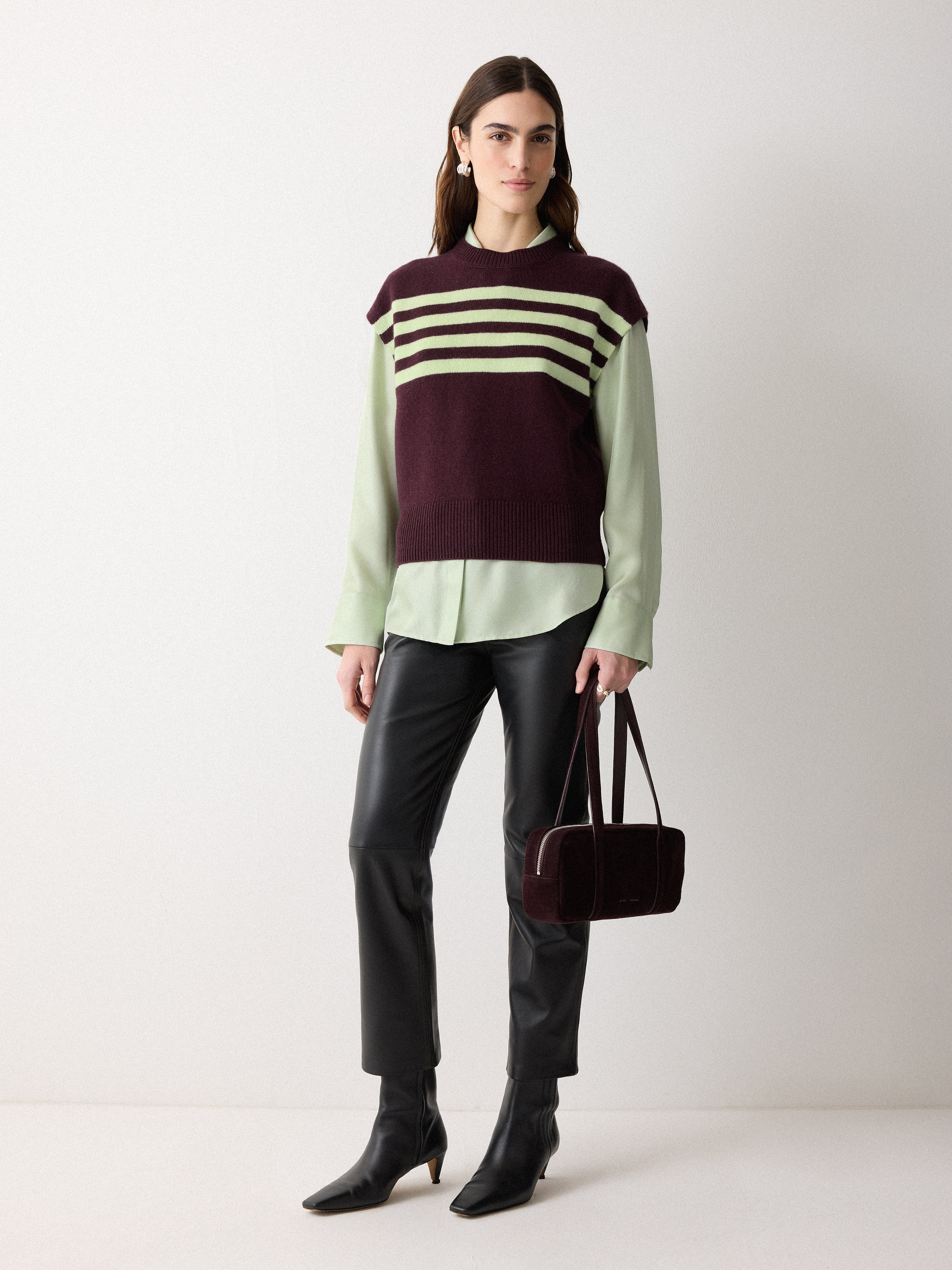 Silk Twill Shirt | Green - Image 2