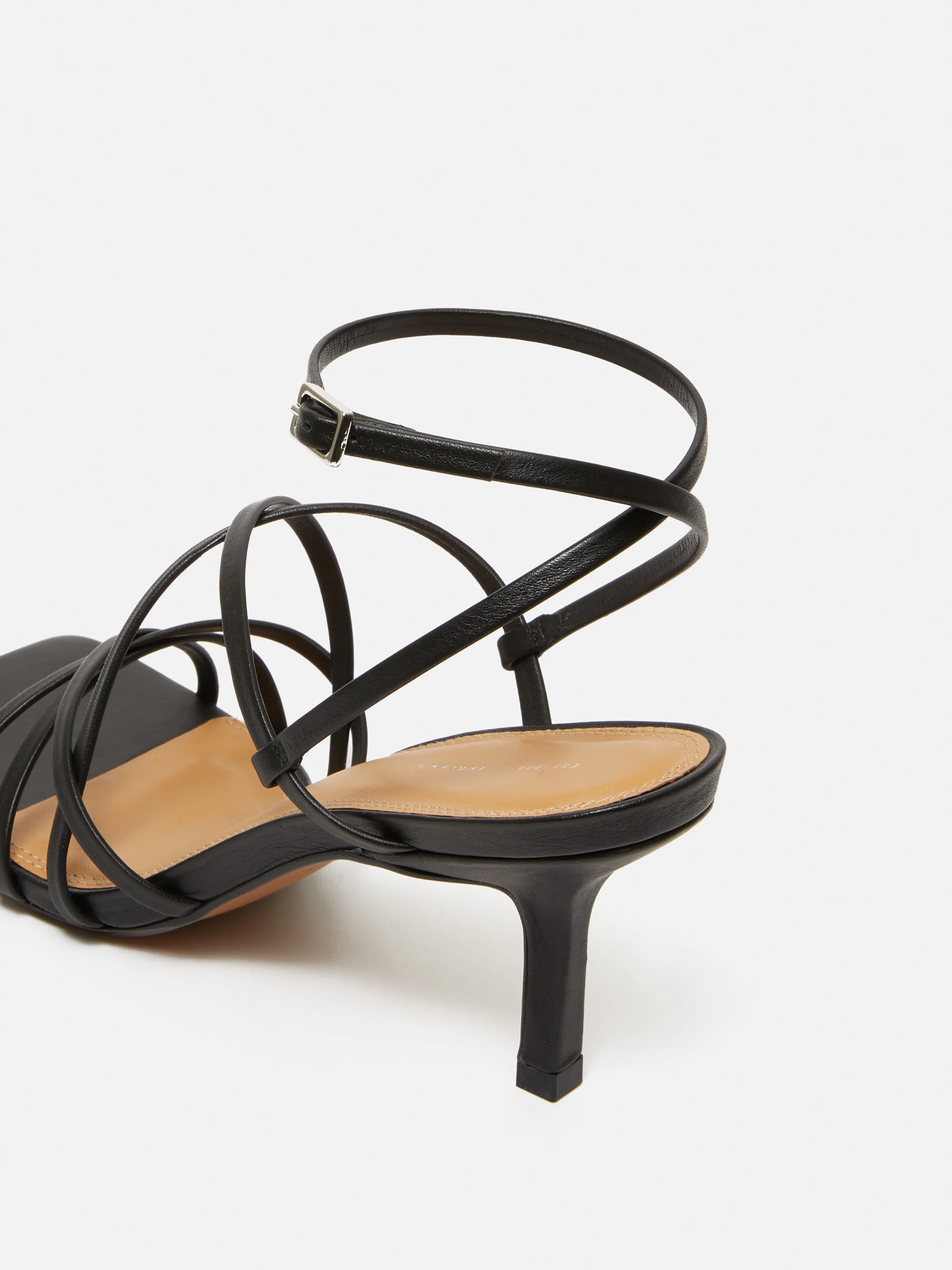 Sofia Heeled Sandal | Black - Image 3