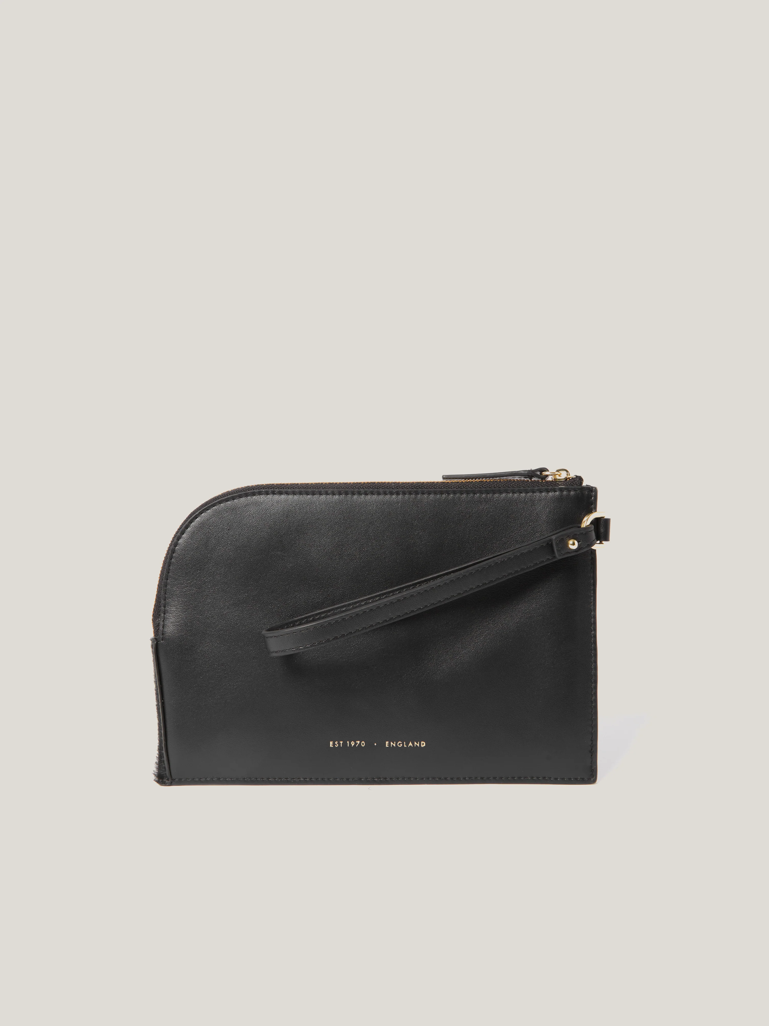Sophia Calf Hair Pouch | Black - Image 4