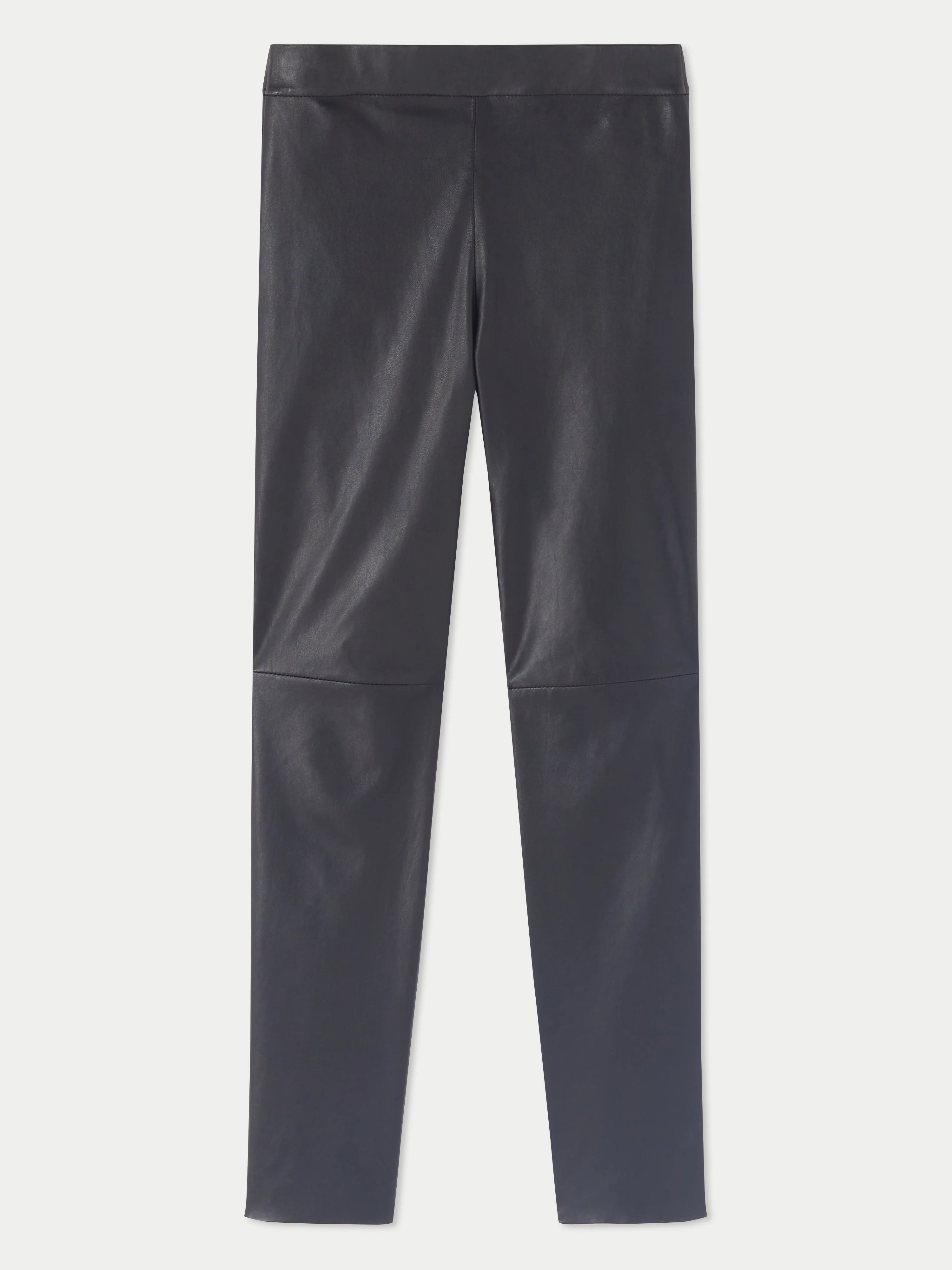 Stretch Leather Legging | Black - Image 5